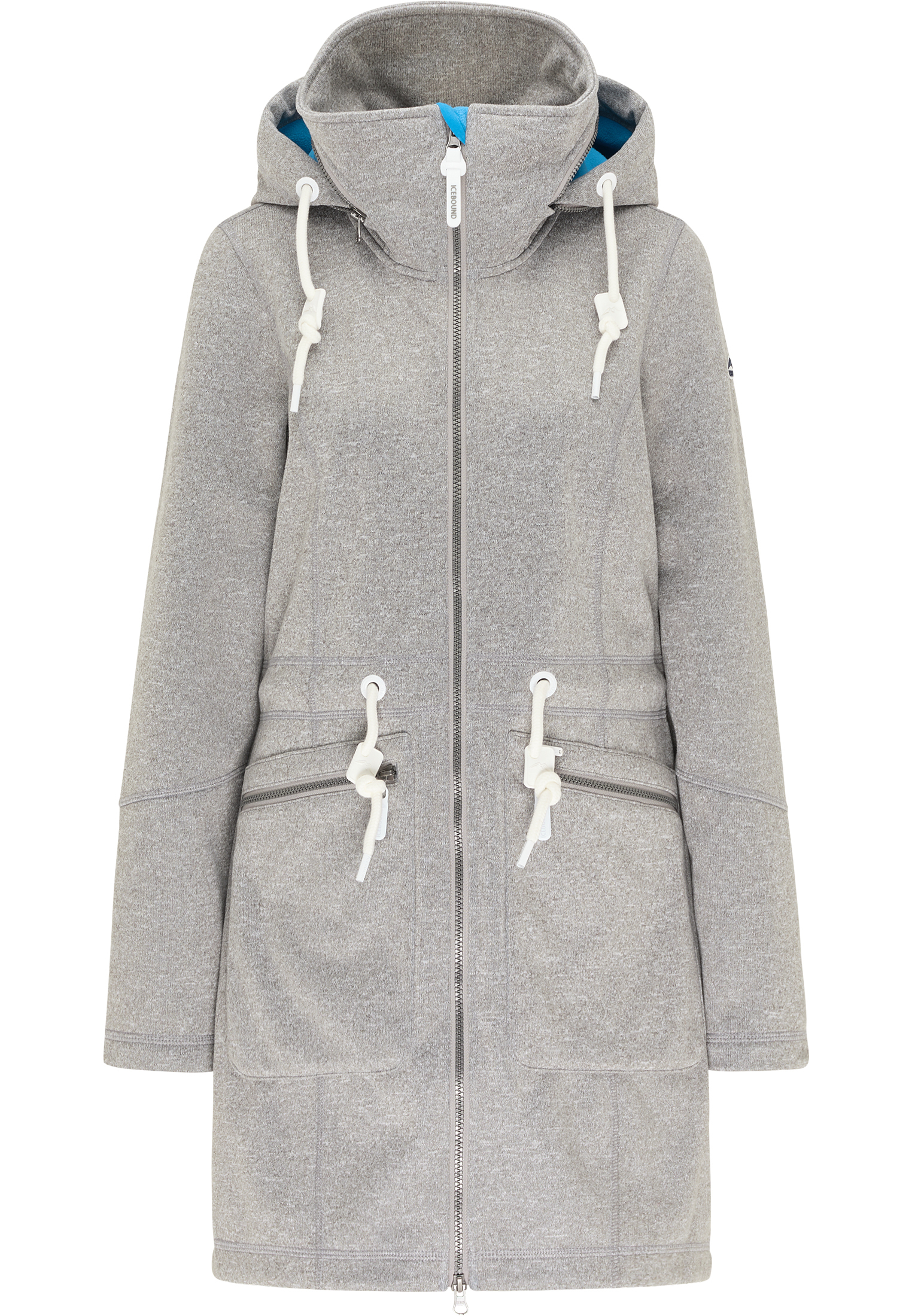 ICEBOUND functionele jas Dames grijs melange