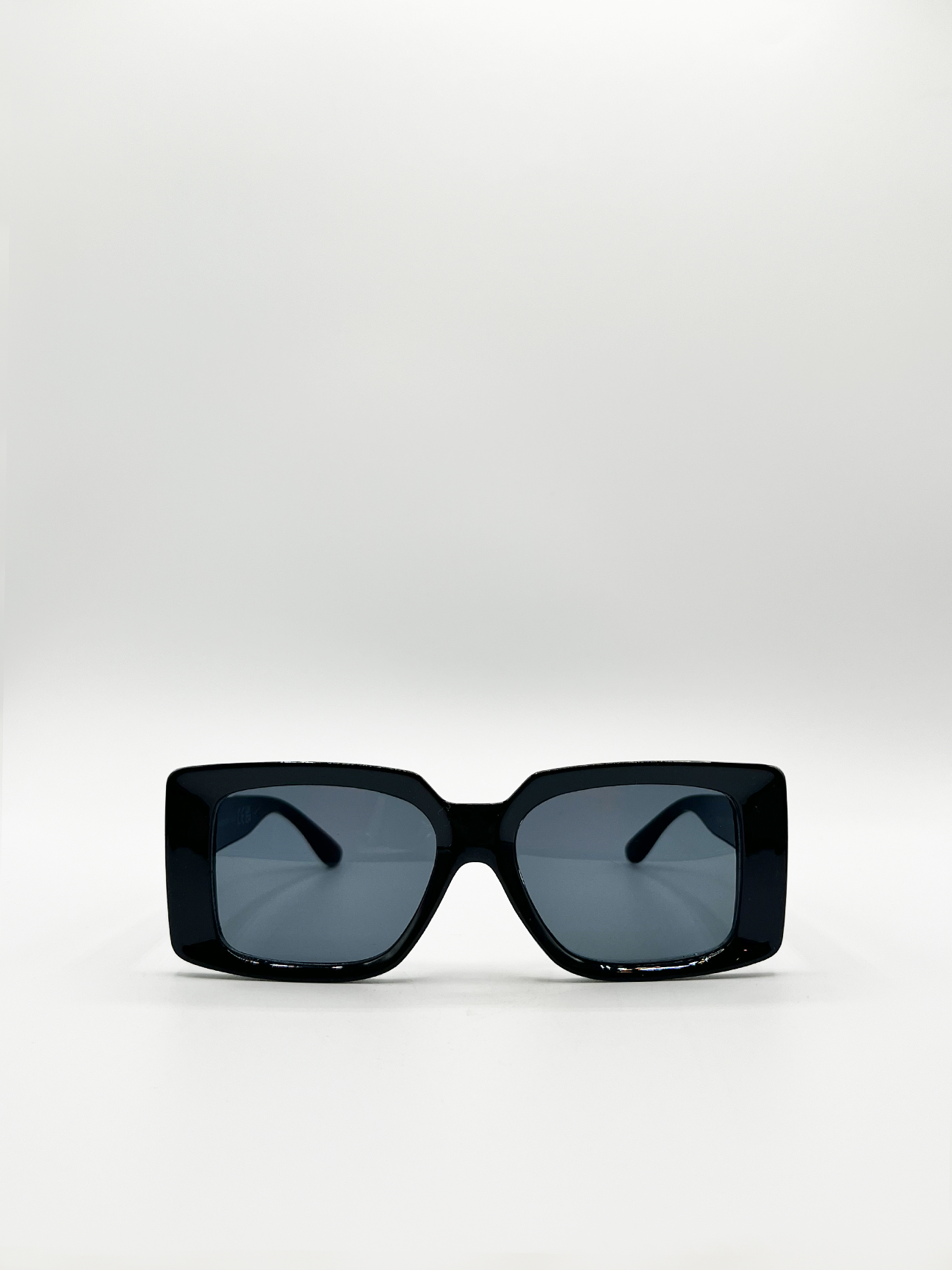 SVNX Womens Oversized Square Frame Black - One Size