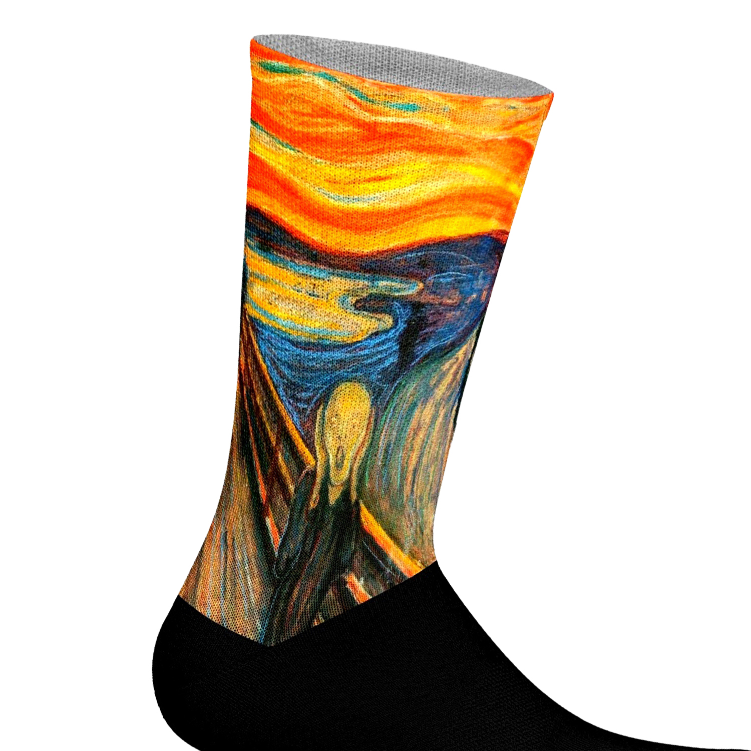 Jenes Socks Unisex Elastiska tryckta långstrumpor herr – bild 2