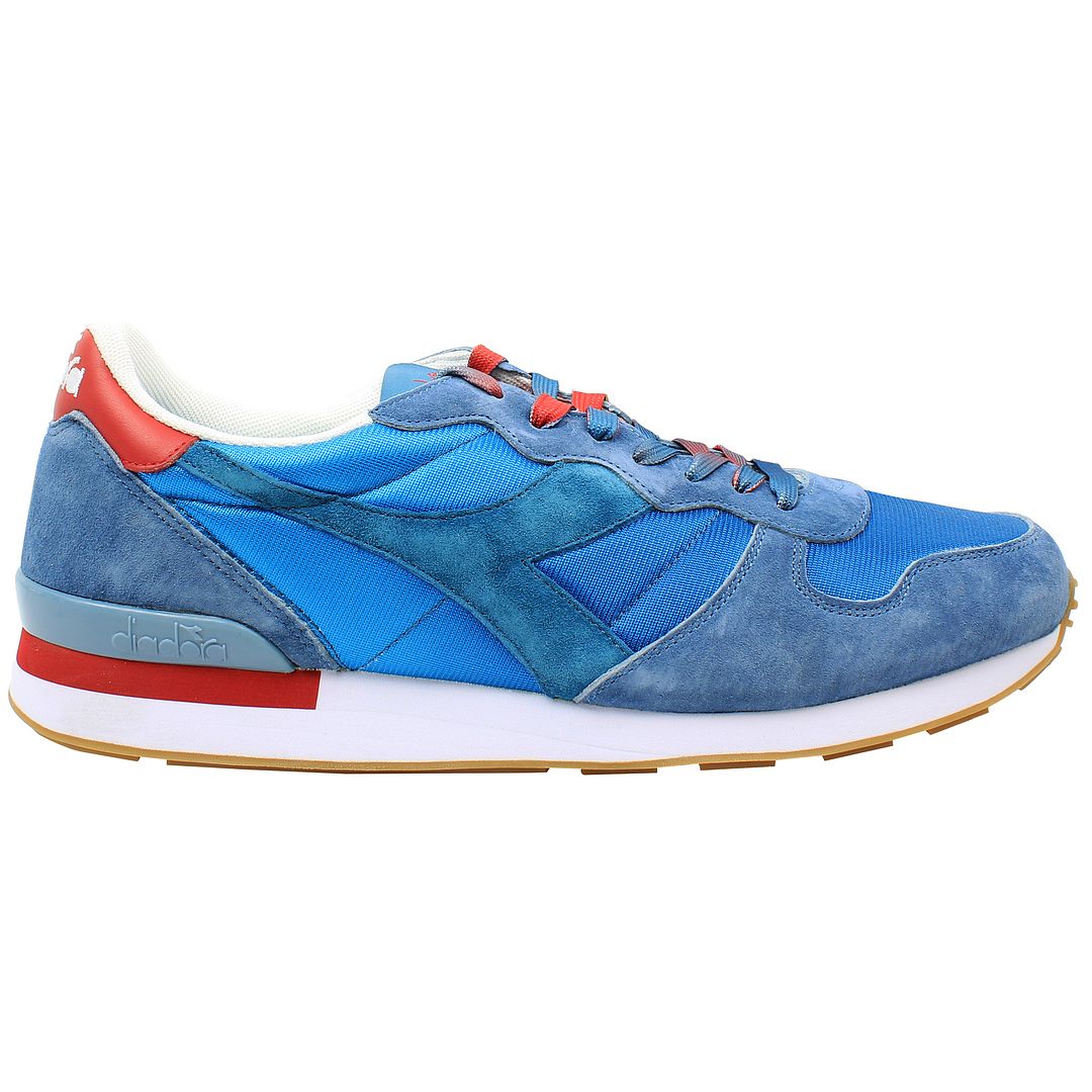 Diadora Camaro Premium Herrar Blå Träningsskor – bild 2
