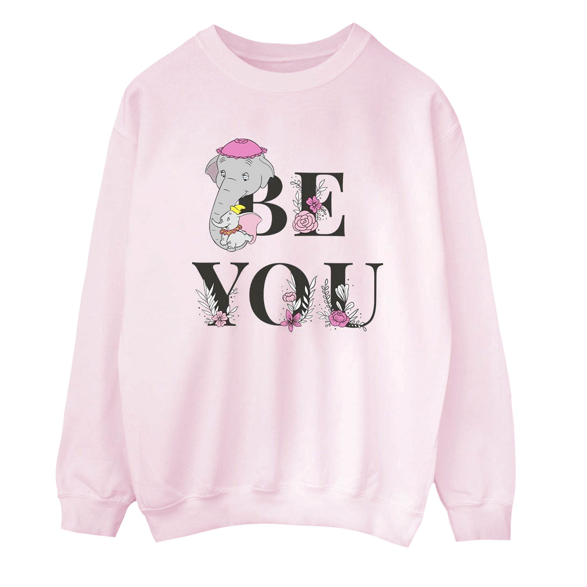 Thumbnail - Disney - "Be You" Sweatshirt für Damen (Babyrosa)