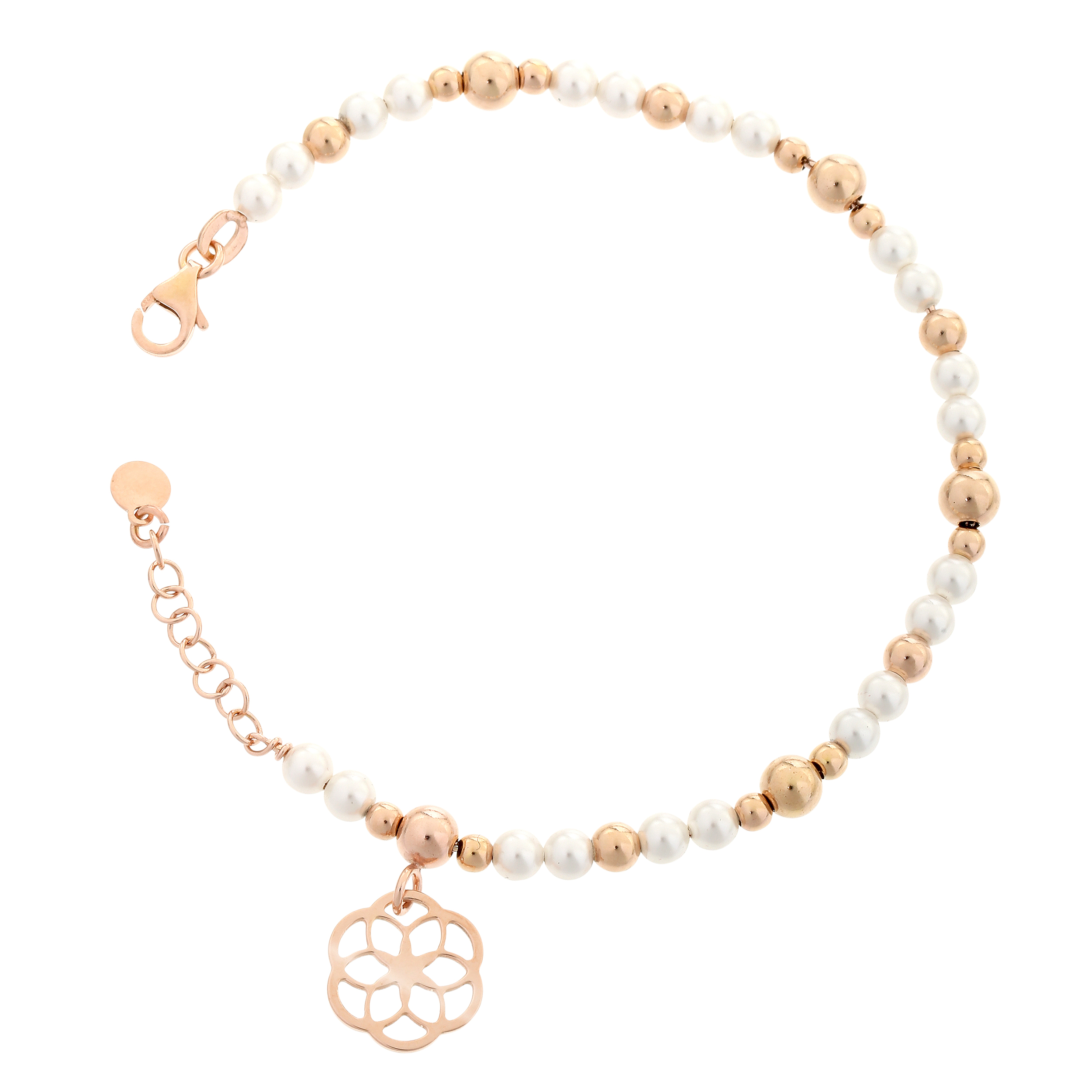 Orphelia 'Zahara' Damen-Armband Aus 925er Sterlingsilber – Rosé Za-7182