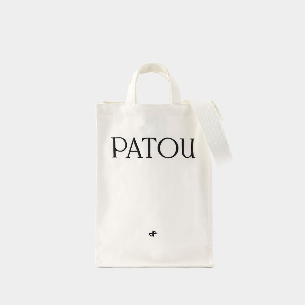 Vertikal shoppingväska PATOU Bomull