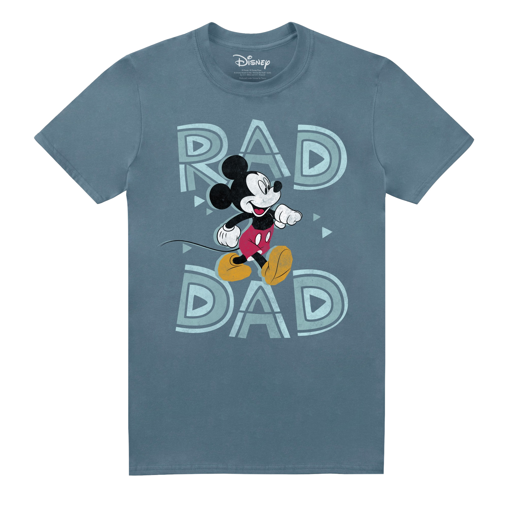 Thumbnail - Disney - "Rad Dad" T-Shirt für Herren (Indigo)