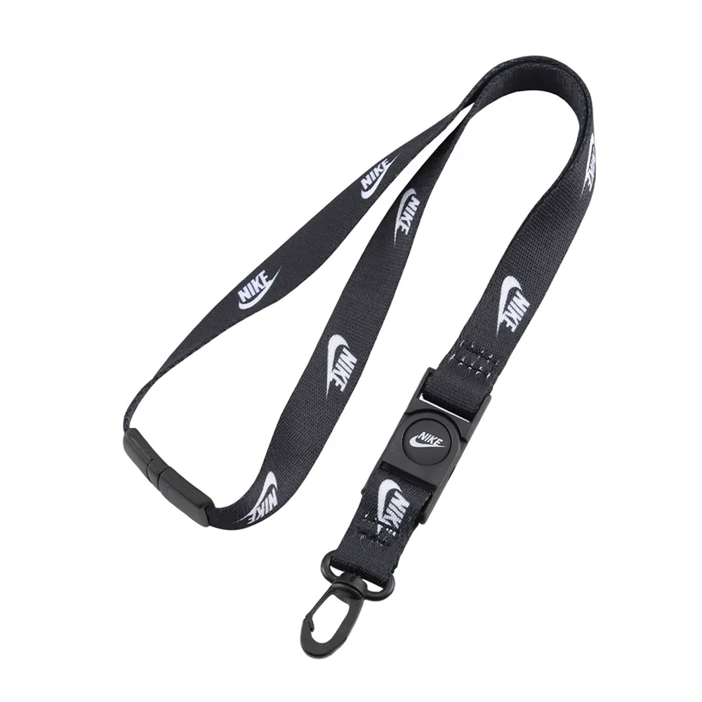 Thumbnail - Nike - "Club Standard" Schlüsselband (Schwarz/Weiß)