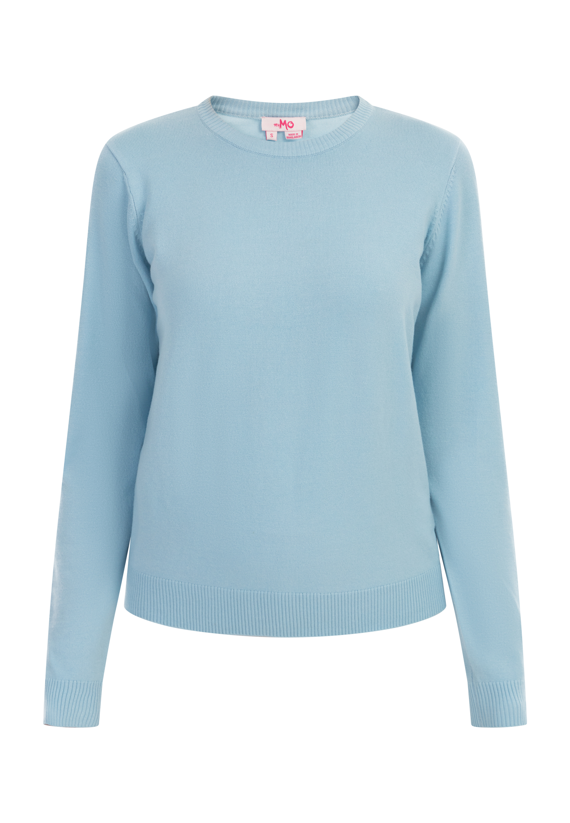 Thumbnail - Mymo Strickpullover Damen hellblau