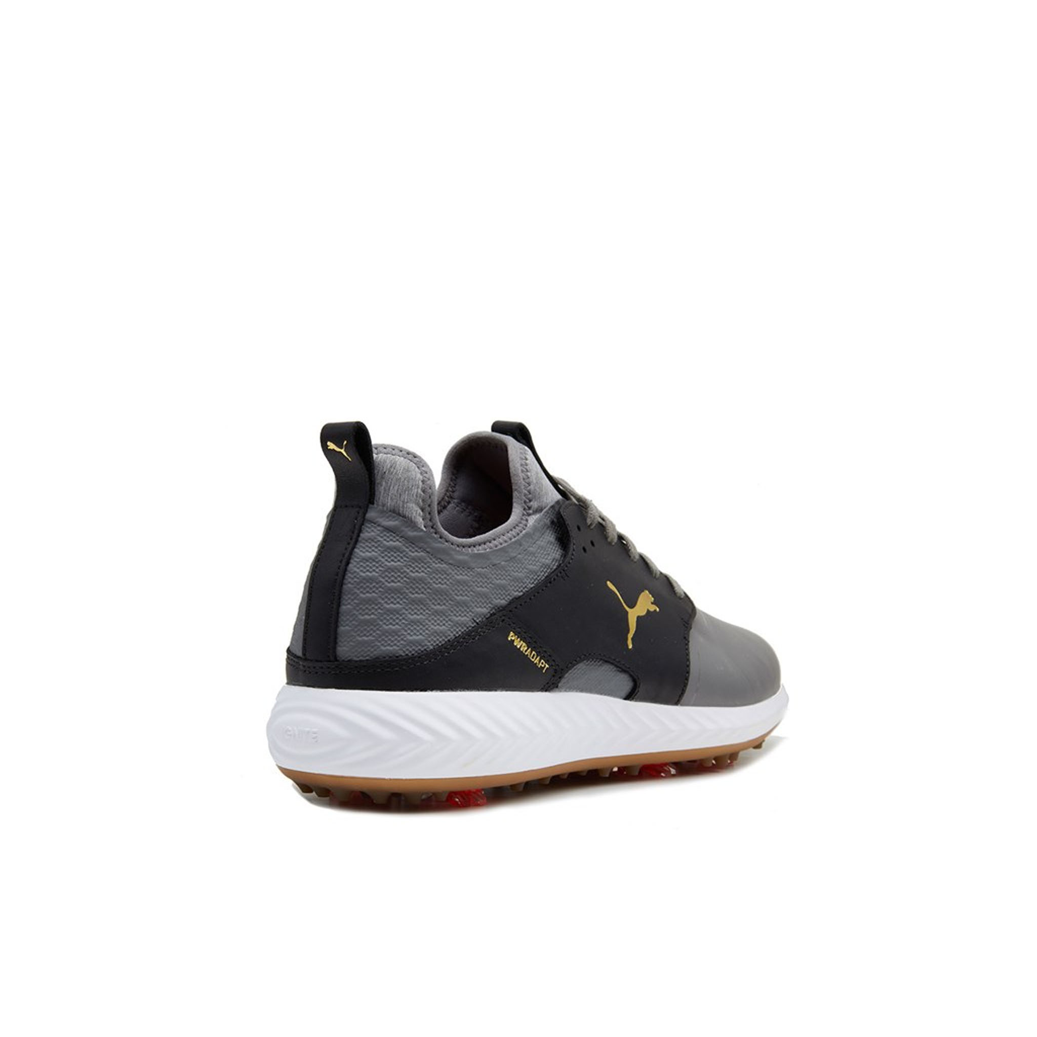 Puma Ignite Power Adapt Cage Crafted Grå Slät Läder Träningsskor för herrar 193825 06 – bild 2