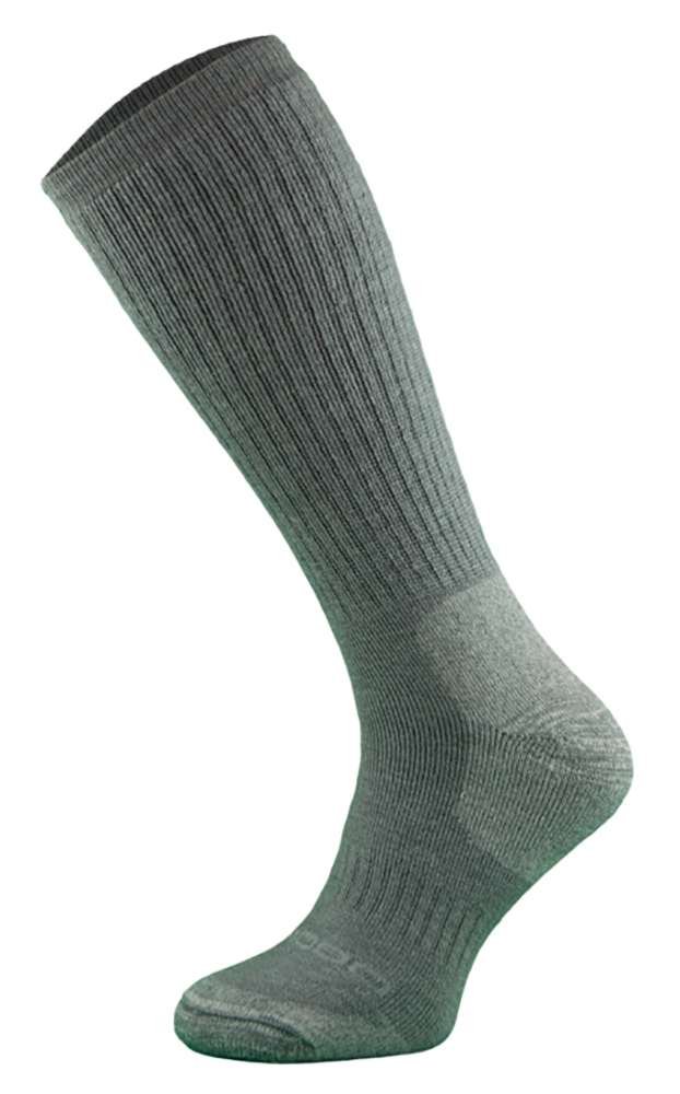 Thumbnail - COMODO - 1 Paire Chaussettes Hautes Trekking Homme et Femme - Gris