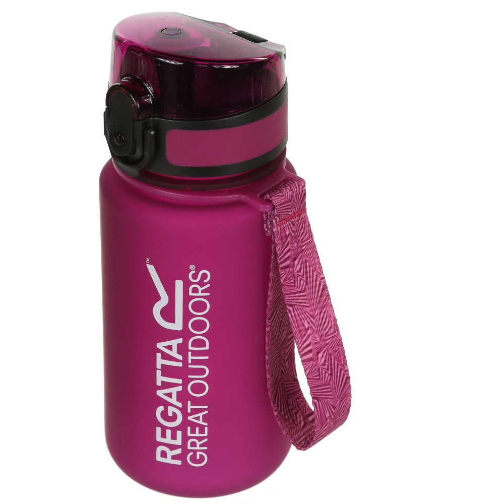 Regatta Mens 0.35L Tritan Lightweight Durable Flip Open Bottle - Pink - One Size