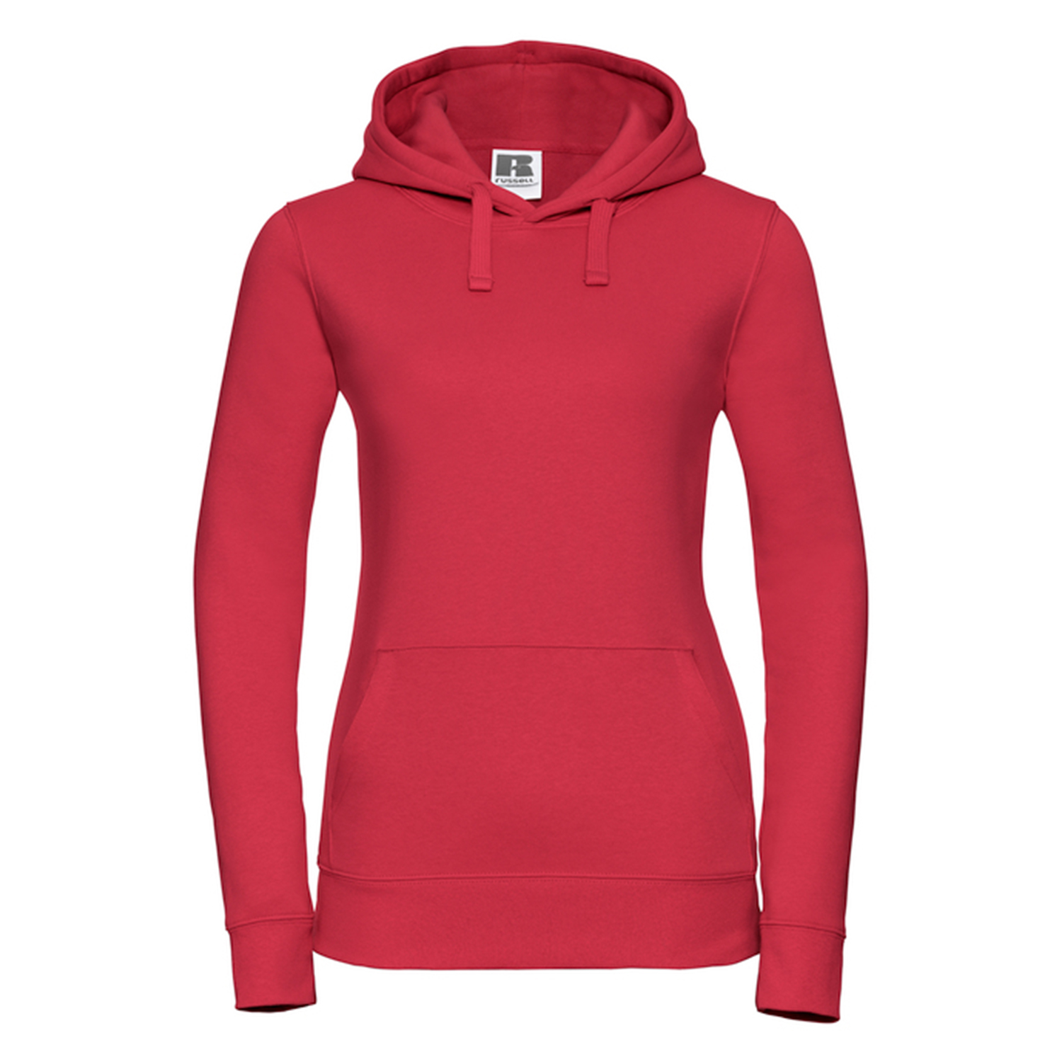 Russell - "Authentic" Kapuzenpullover für Damen (Rot)