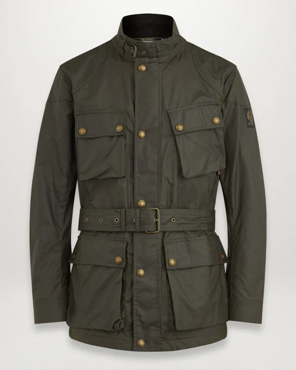 Belstaff Mens Trialmaster Jacket - Olive - Size 44 (Chest)