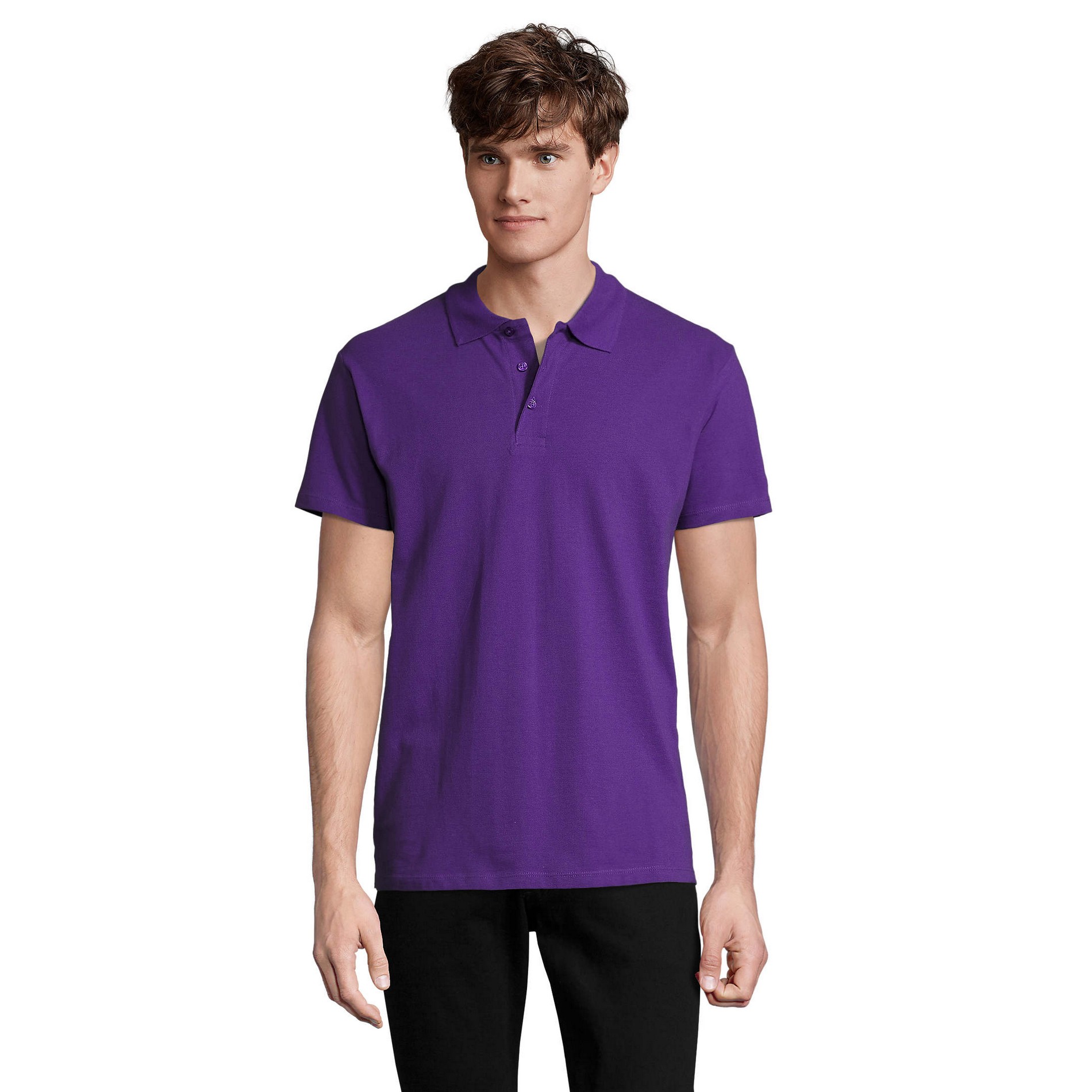 SOLS - "Spring II" Poloshirt für Herren (Dunkel-Lila)