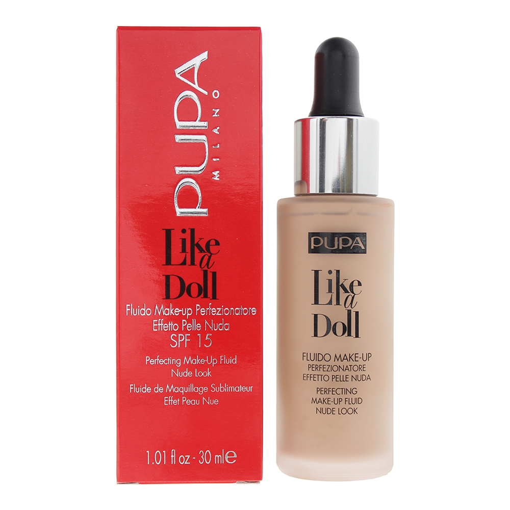Thumbnail - Pupa Like A Doll 30 Natürliches Beige Flüssige Foundation 30ml