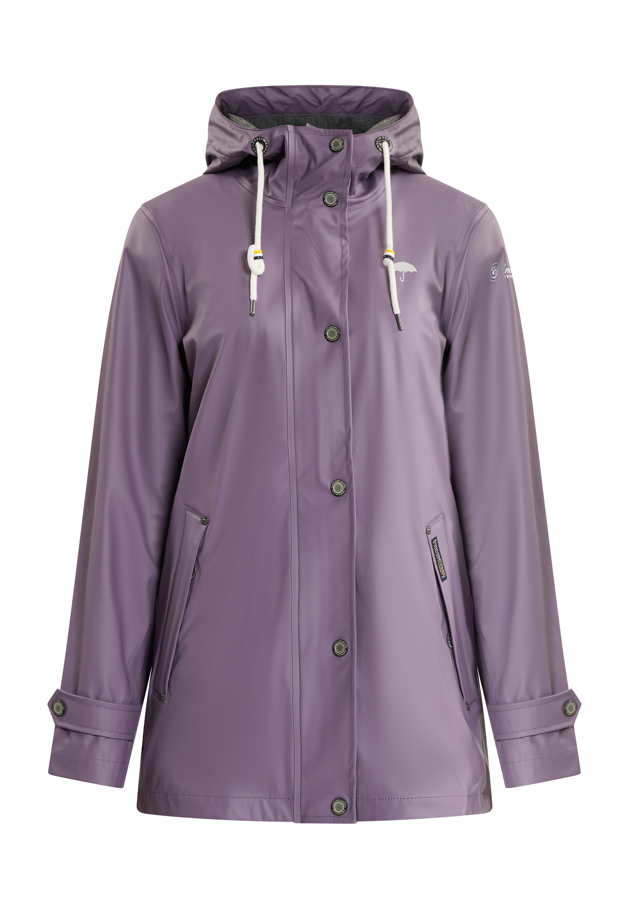 Thumbnail - Schmuddelwedda Regenjacke Damen Rauchlila