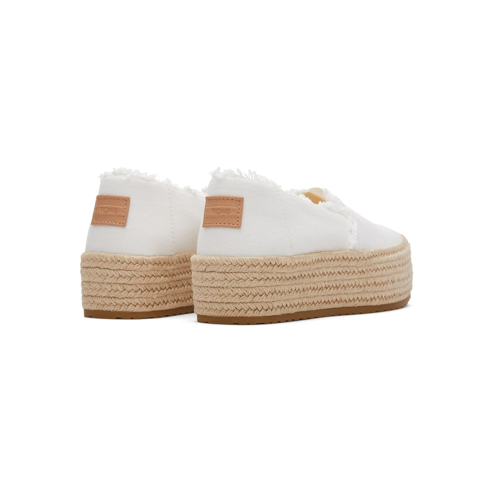 TOMS Valencia 100% Bomull Vita Espadrilles för kvinnor espadrillos dam – bild 2