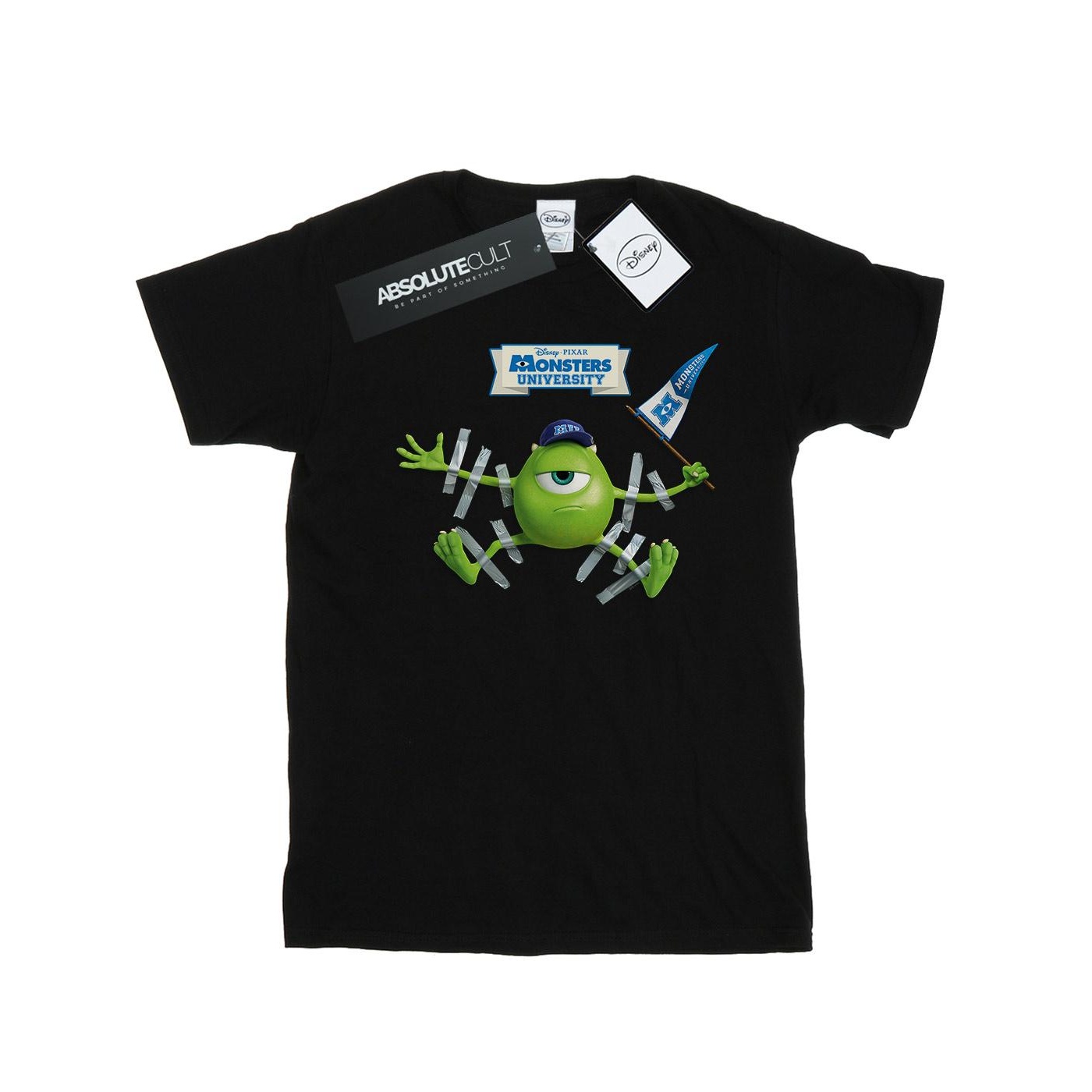 Thumbnail - Disney - "Monsters University" T-Shirt für Herren (Schwarz)