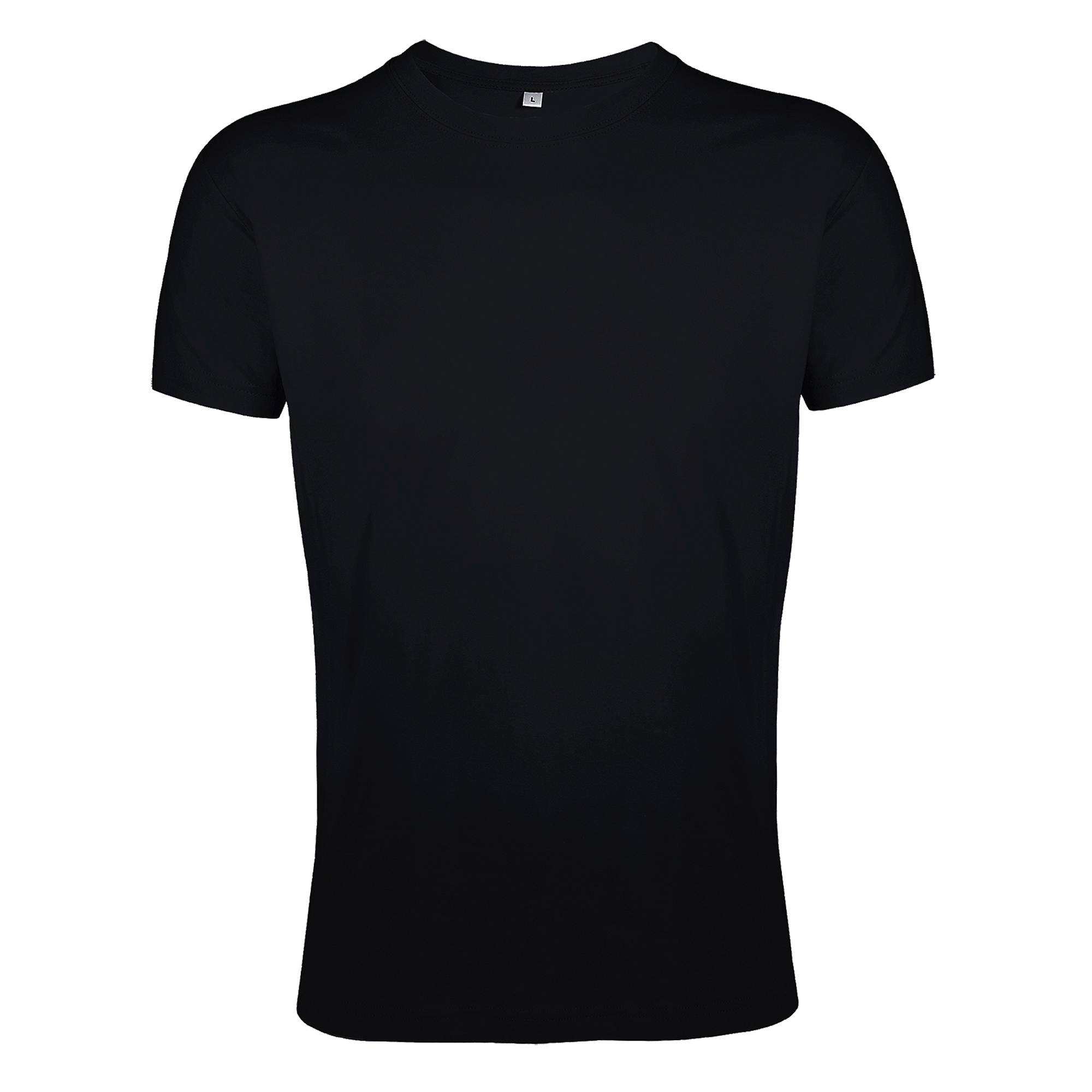 Thumbnail - SOLS Mens Regent Slim Fit Short Sleeve T-Shirt (Tiefschwarz)
