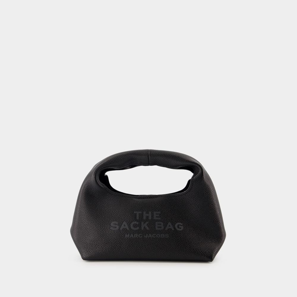 Thumbnail - The Mini Sack Handtasche - Marc Jacobs - Leder - Schwarz