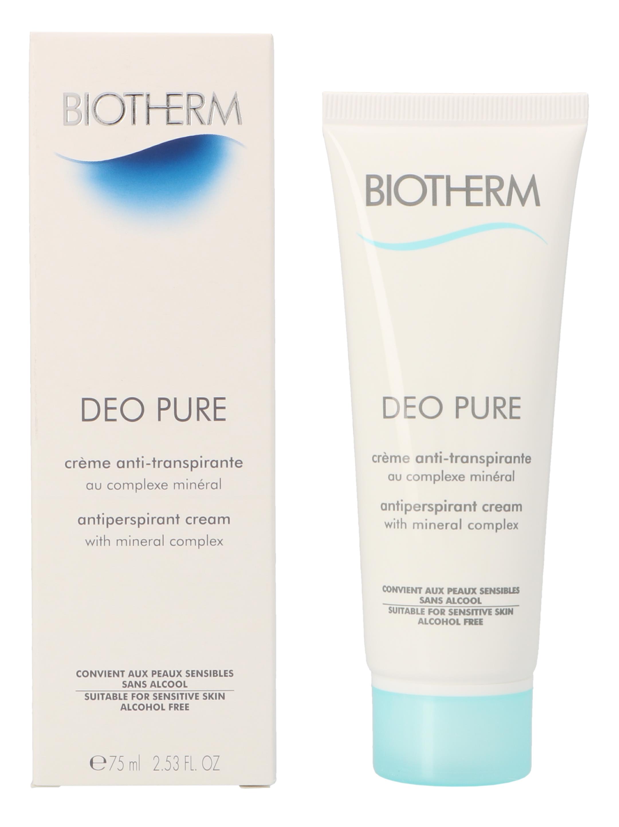 Biotherm Deo Pure Antiperspirant Cream 75ml