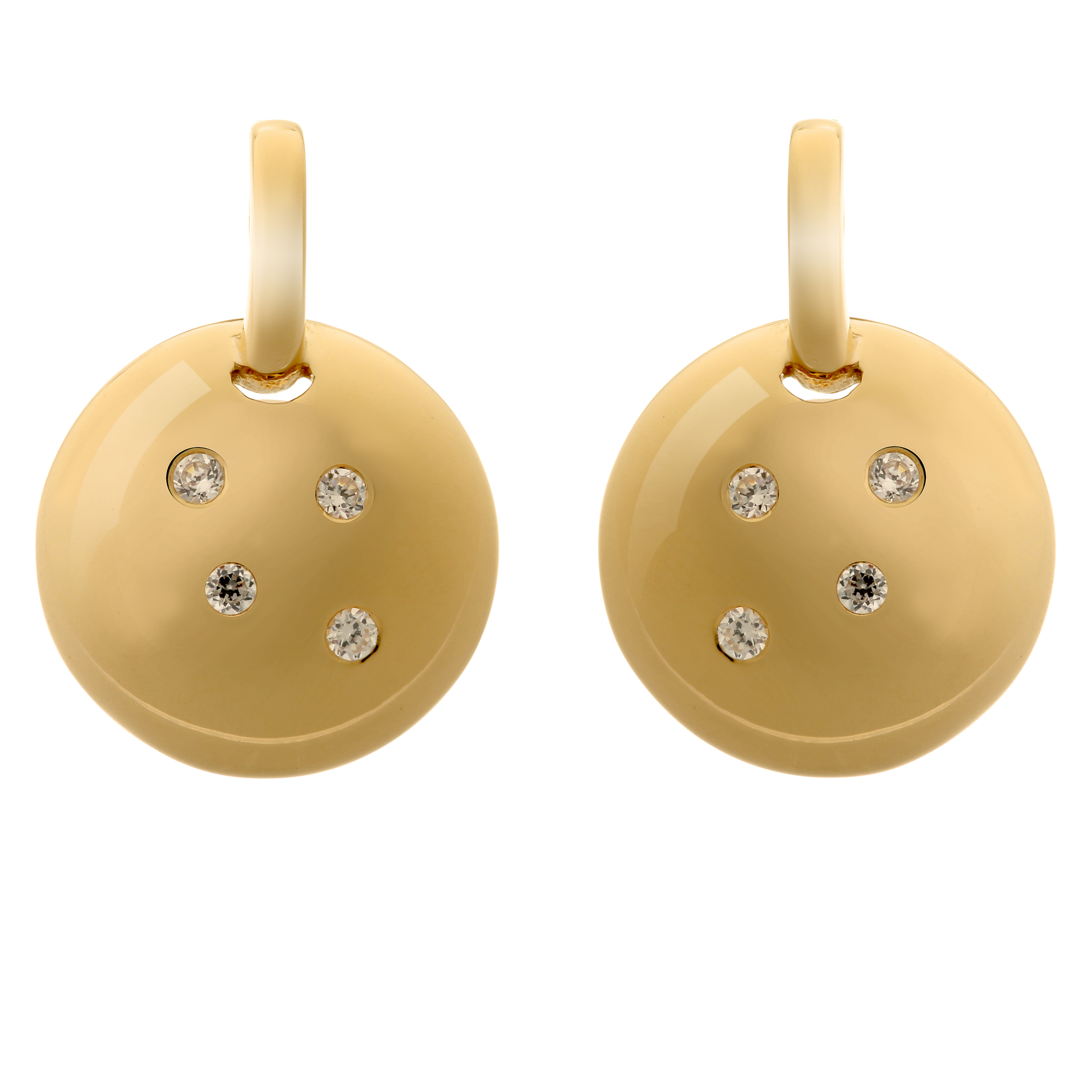 Orphelia 'Linn' Tropfenohrringe aus 925er Sterlingsilber für Damen - Gold ZO-7130/G