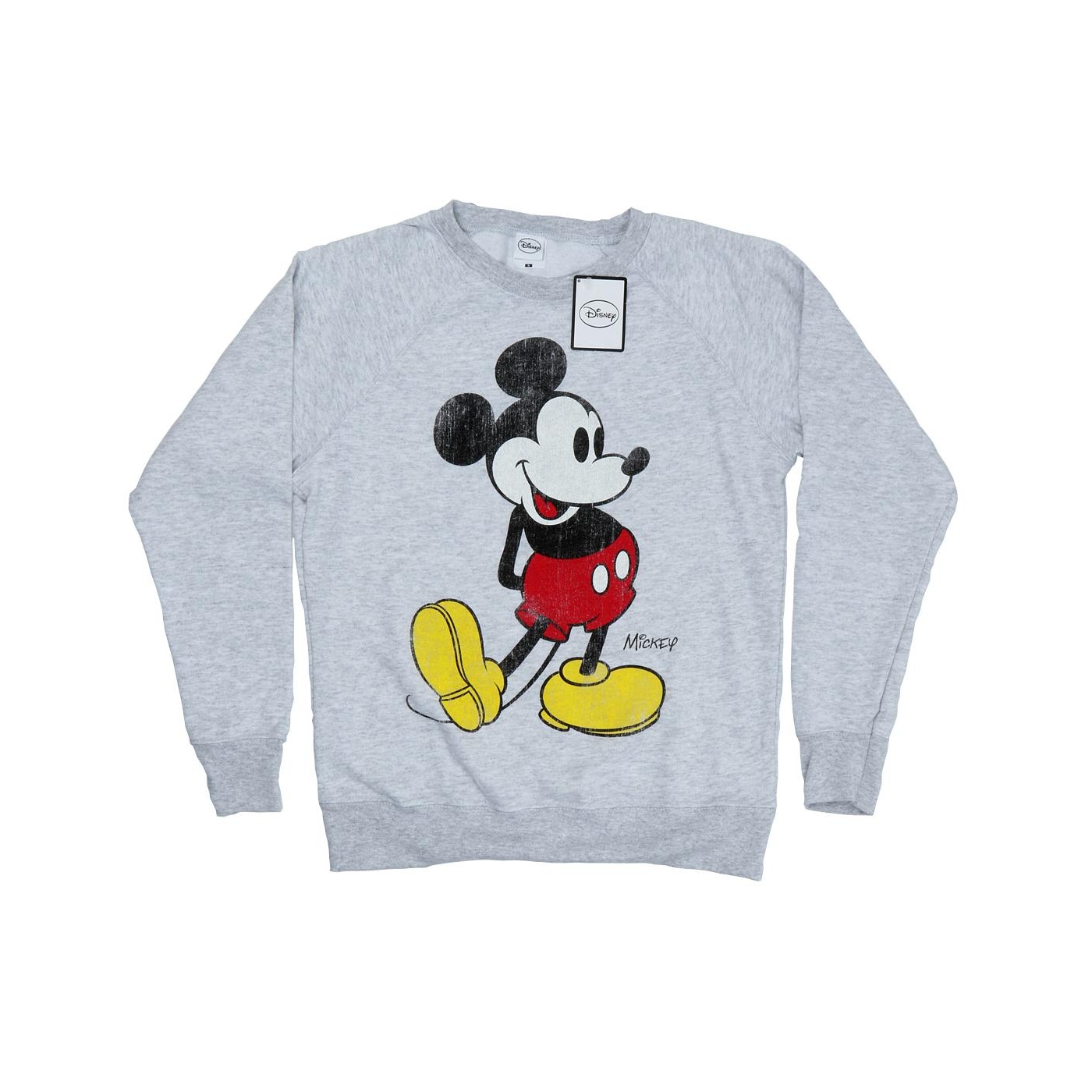 Thumbnail - Disney Damen/Damen Mickey Mouse Classic Kick Sweatshirt (Grau)