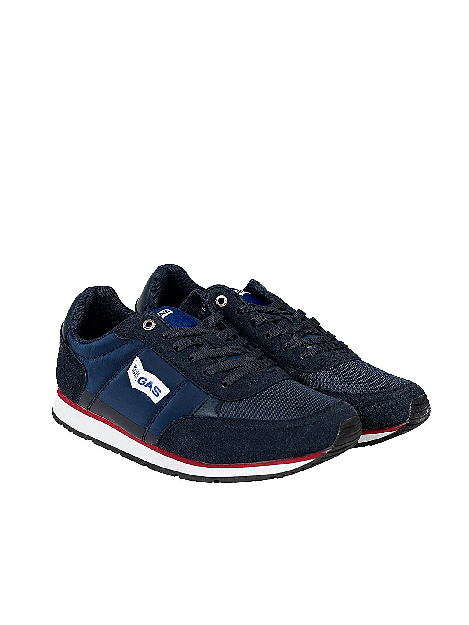 Gas Sneaker Dennis KILT Blå för herrar låga sneakers – bild 2