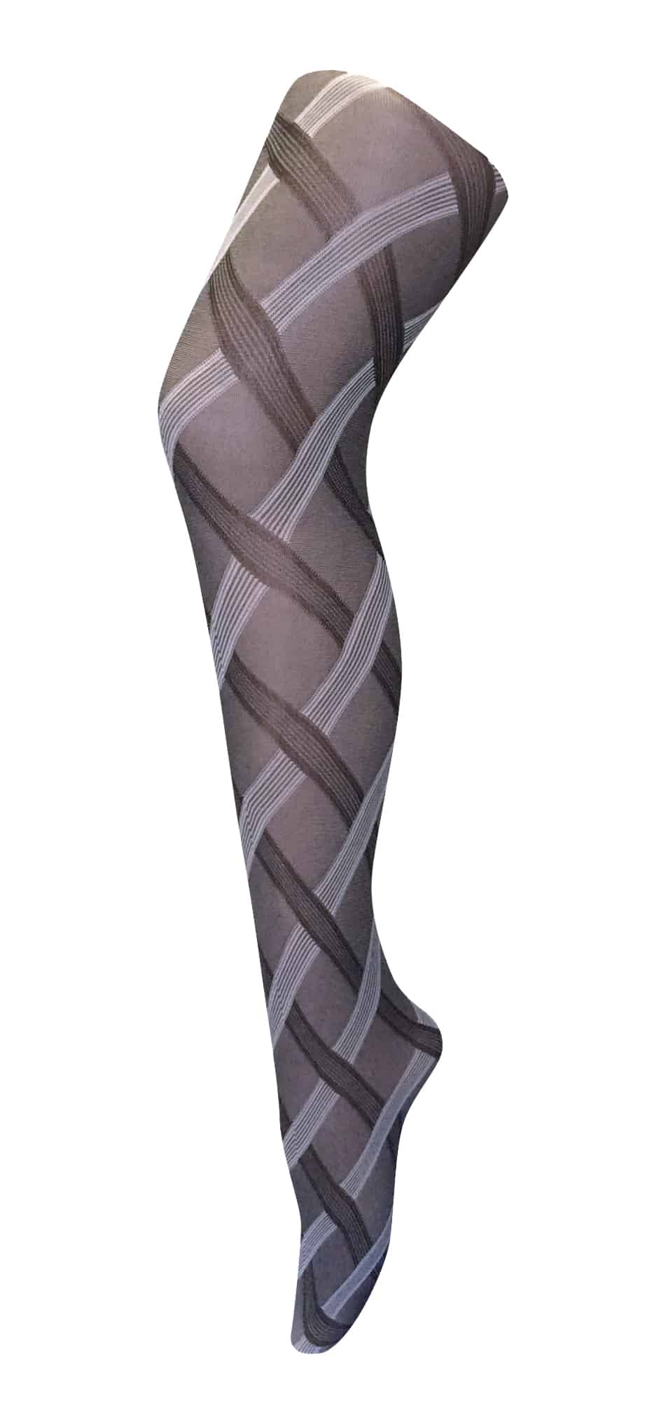 Thumbnail - Sock Snob - Farbige 80 Denier blickdichte Damenstrumpfhose - Cable
