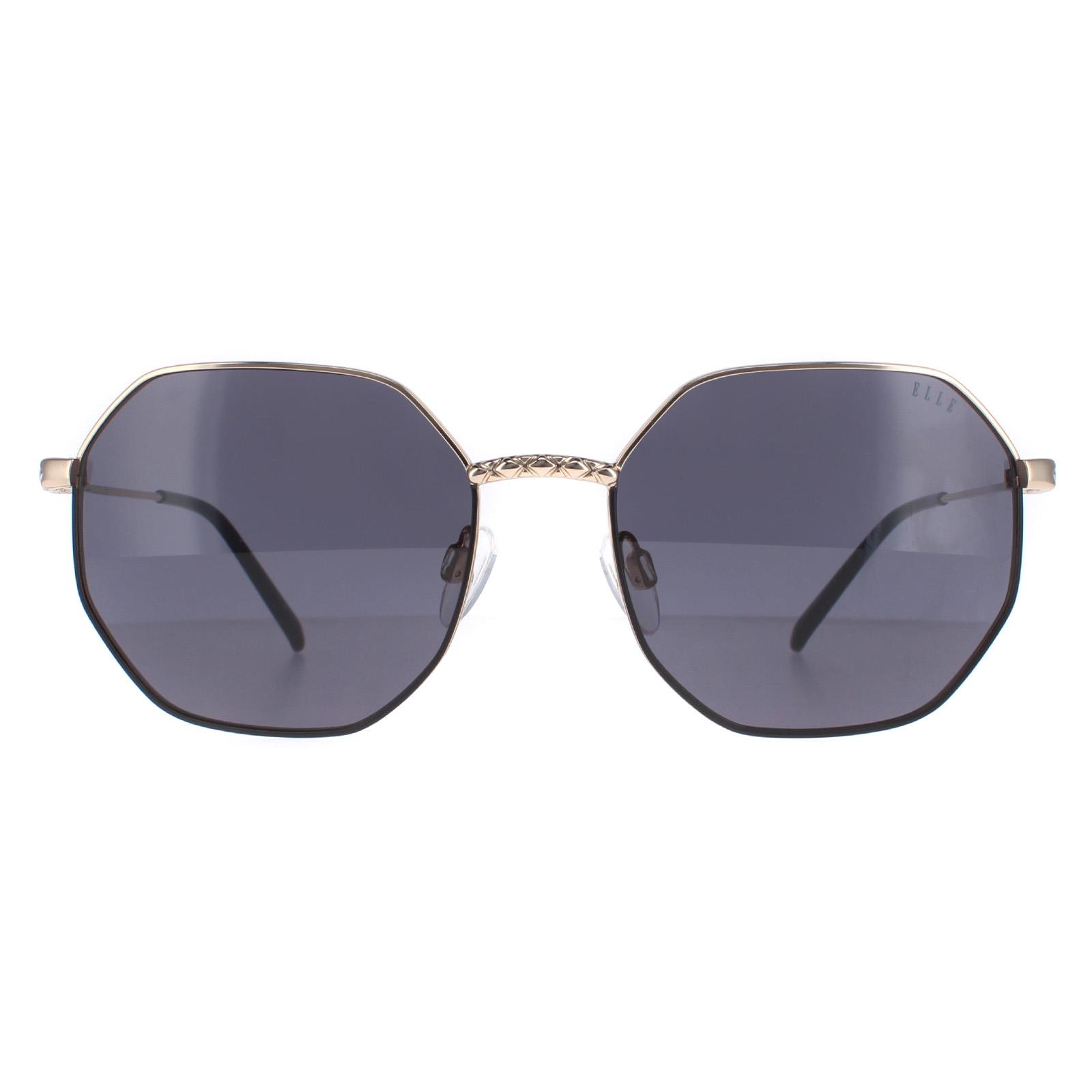 Thumbnail - Elle Square Womens Schwarz Grau 14909