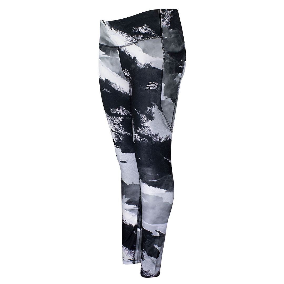New Balance Tryckt mörkblå Impact Dam Löpning Tight Leggings WP11264 SIY – bild 2