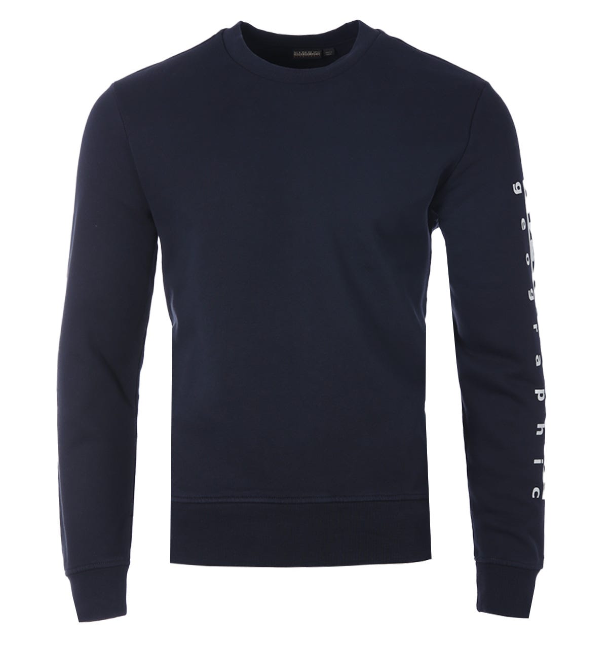 Thumbnail - Napapijri Badas Rundhals-Sweatshirt - Blau Marine