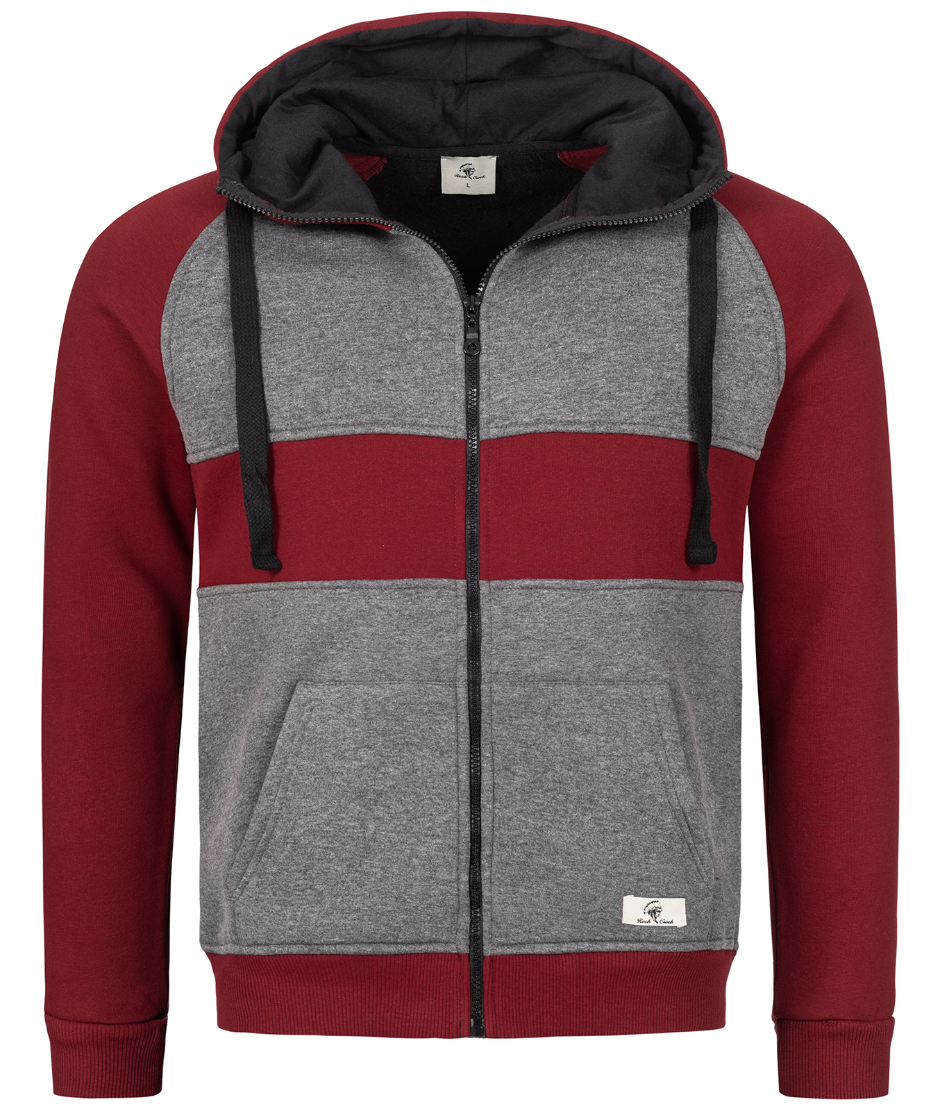 Thumbnail - Rock Creek Kapuzenpullover Grau