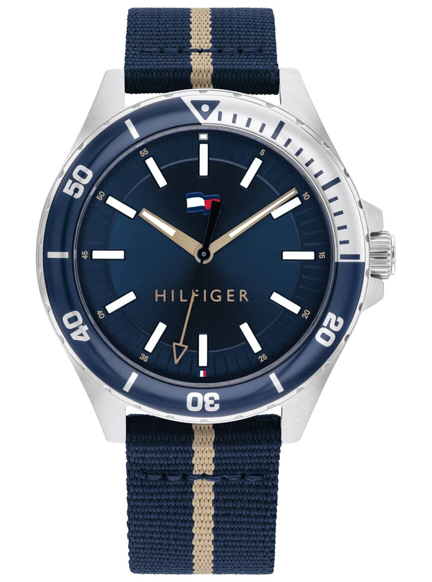 Thumbnail - Tommy Hilfiger Logan Blau Herren Armbanduhr 1792011