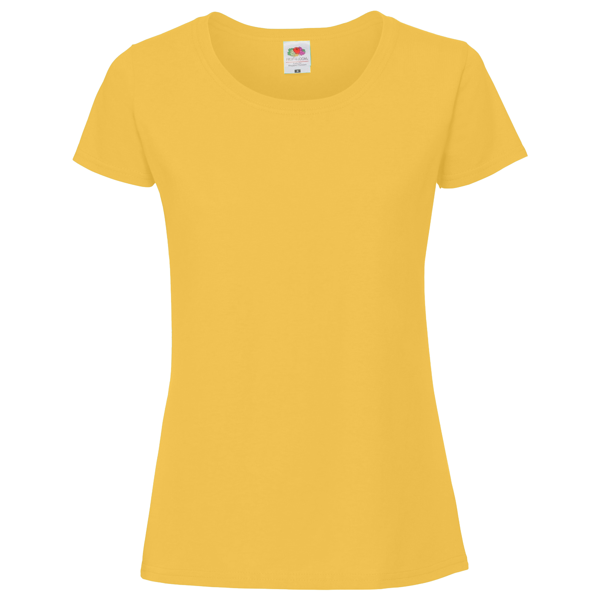 Thumbnail - Fruit Of The Loom Womens/Ladies Ringspun Premium T-Shirt (Sonnenblume)