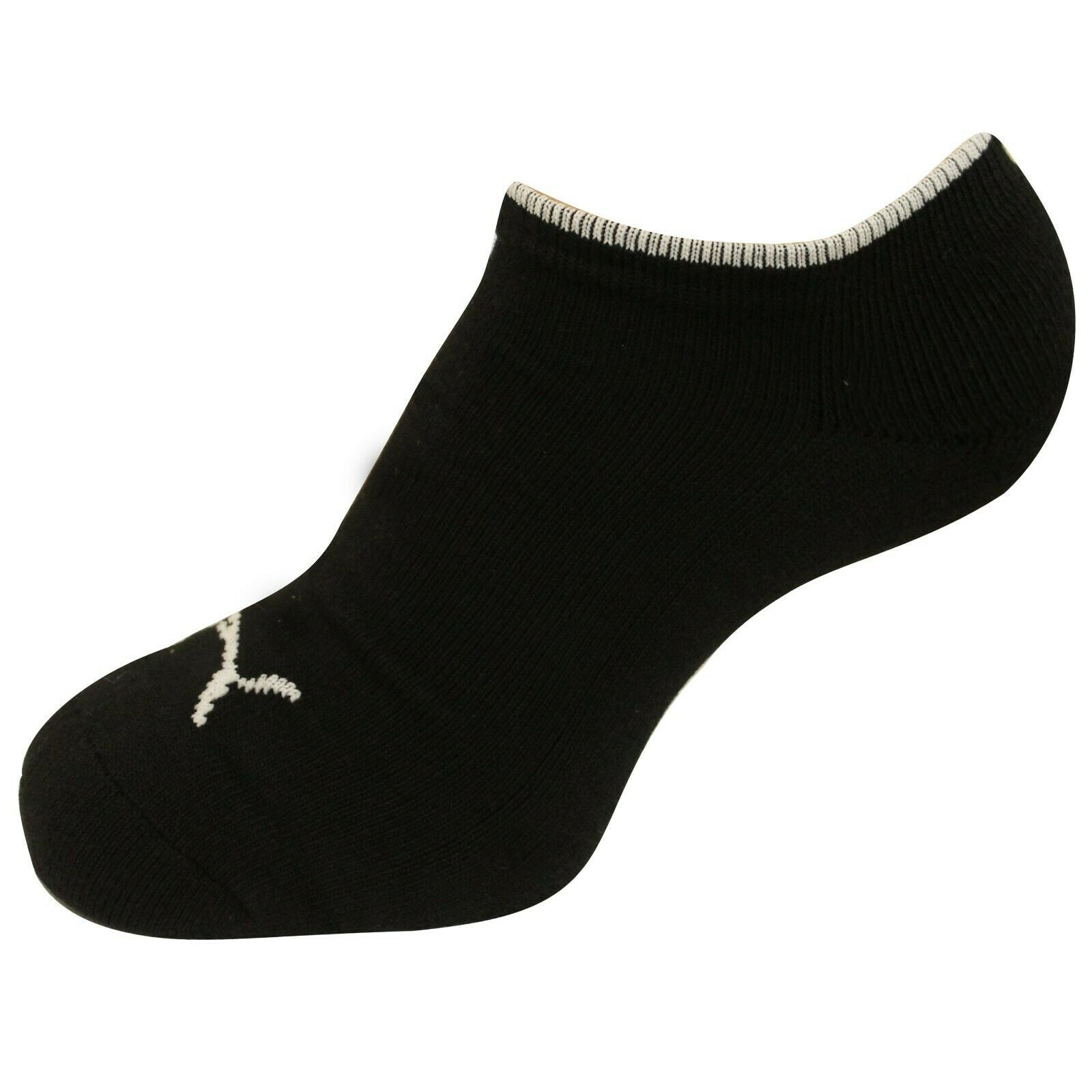 Thumbnail - Puma – Schwarze Söckchen für Herren im 1er-Pack