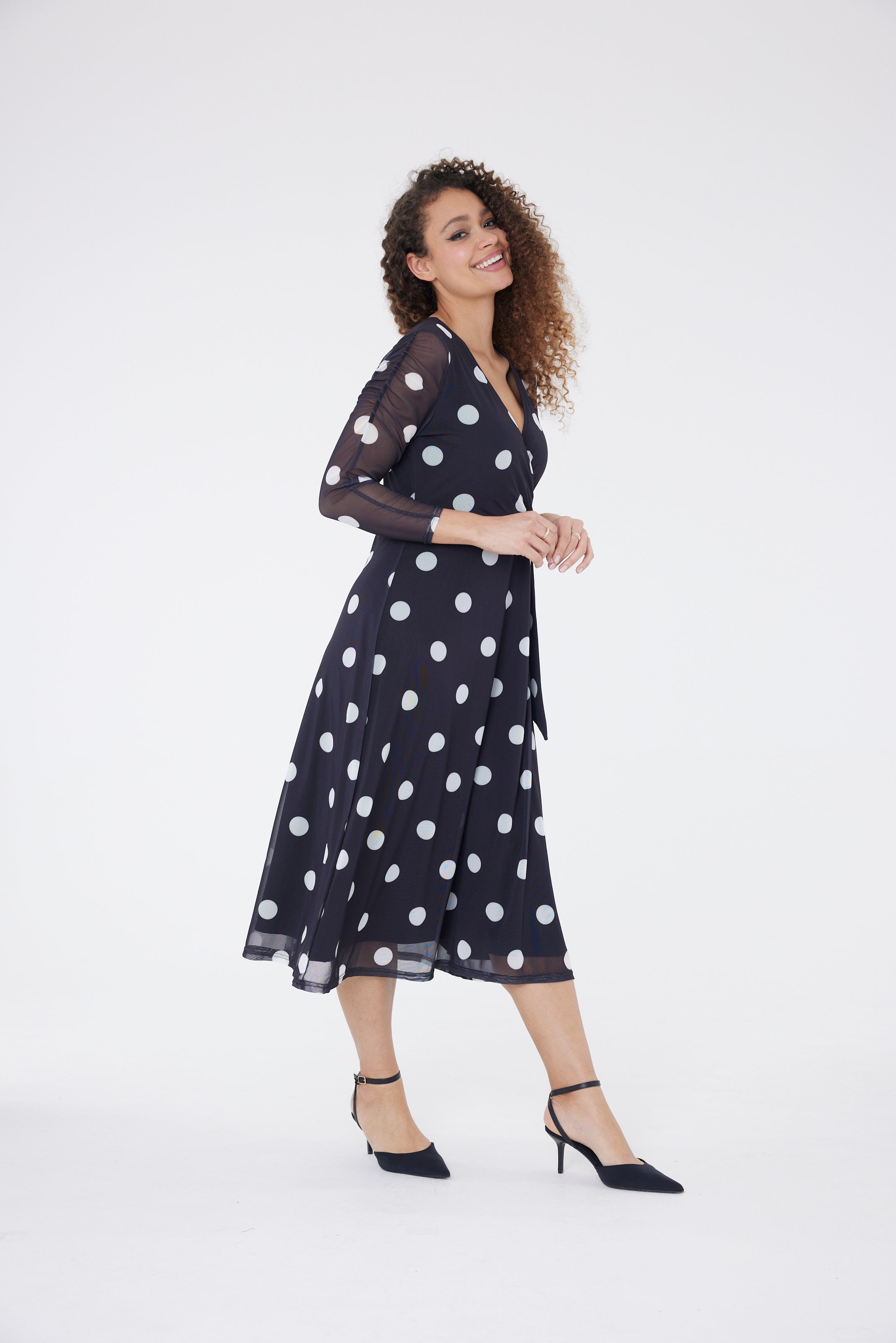 ChapterLondon Rebecca Polka Dot-klänning dam – bild 2