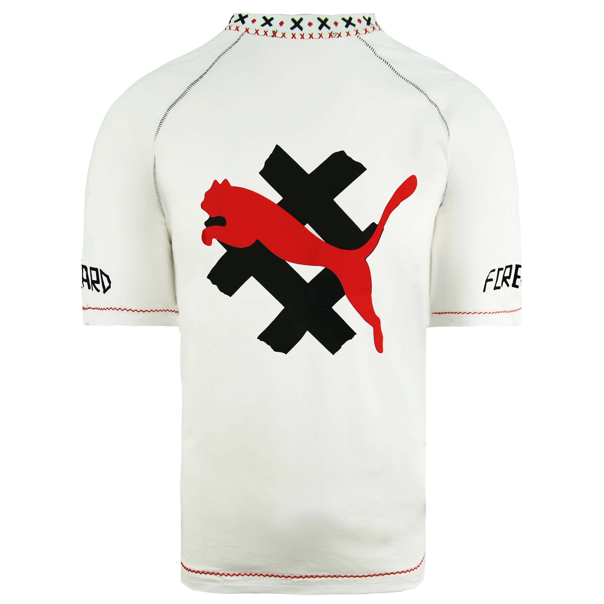 Puma x Jahnkoy Kortärmad Crew Neck Vit T-shirt för herrar 596682 02 – bild 2