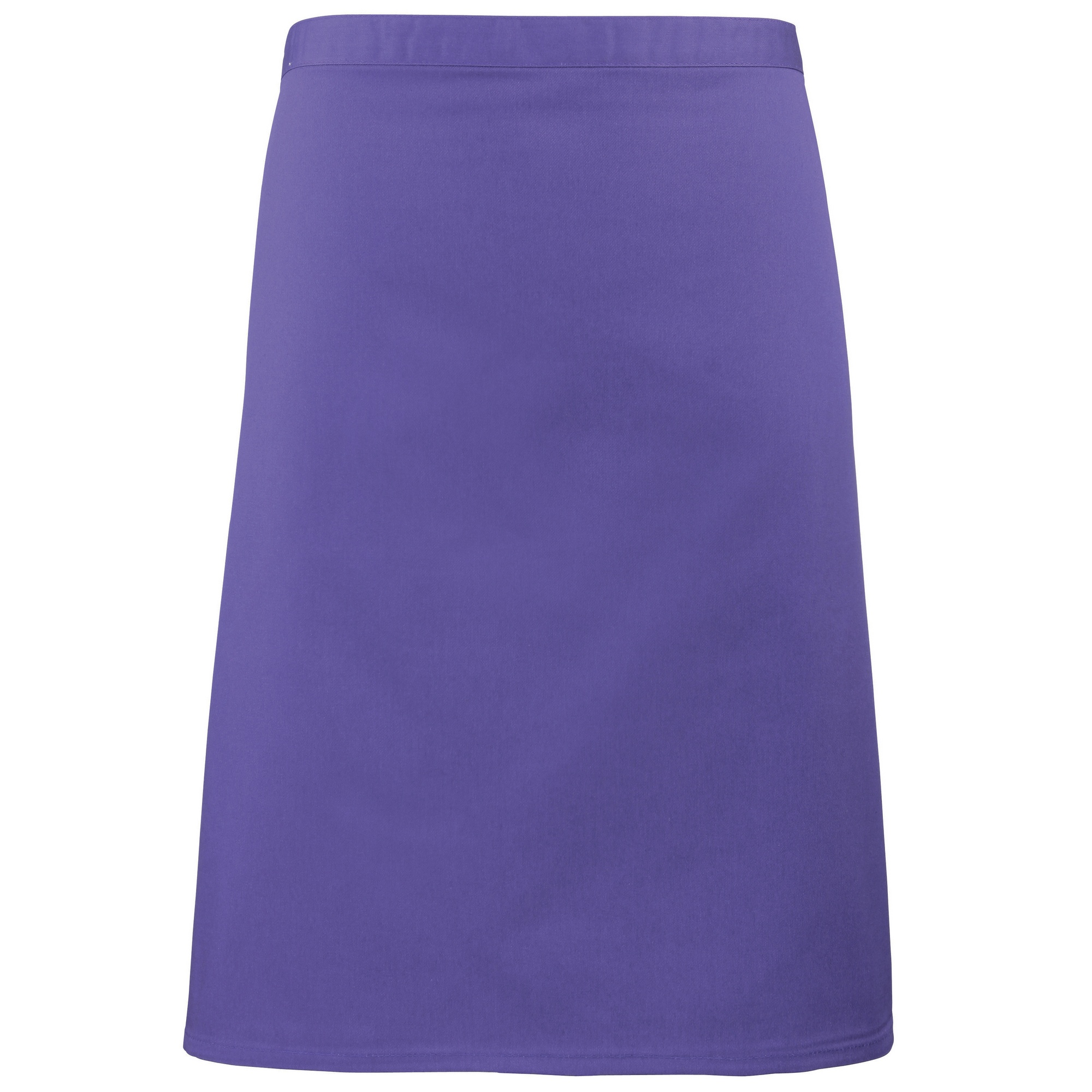 Premier Dames/Dames Mid-Length Apron (Pakket van 2) (Paars)