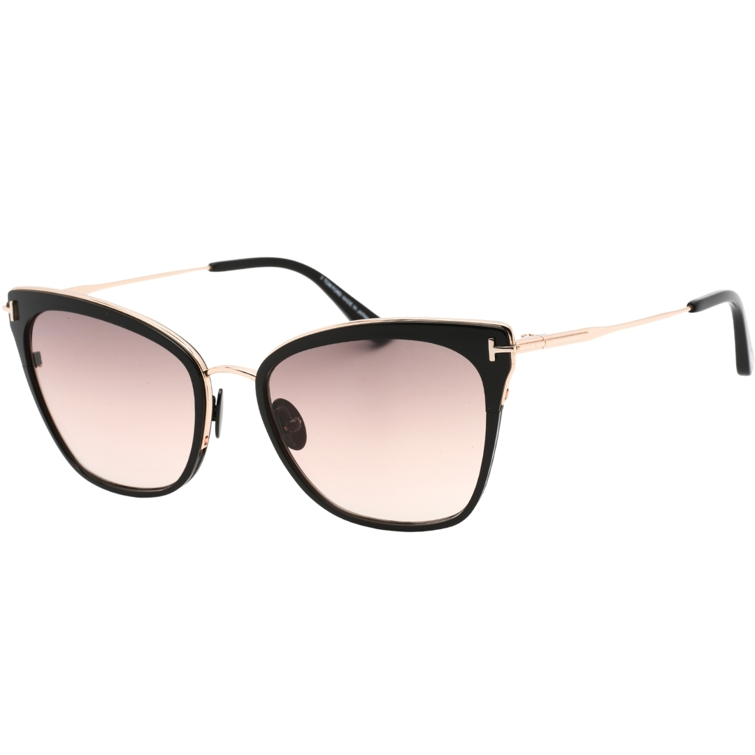 Tom Ford FT0843 Faryn 01B Guld Solglasögon dam – bild 2