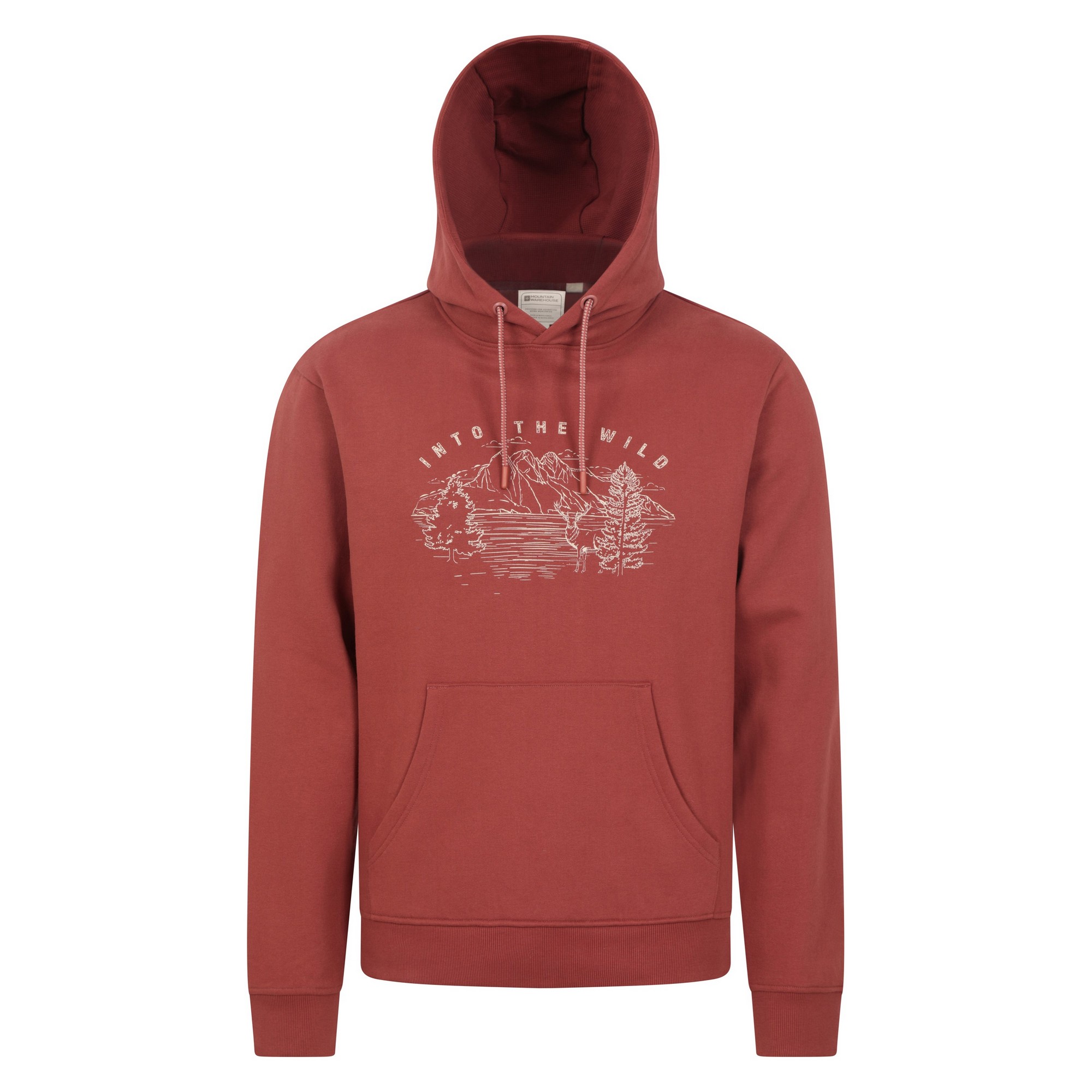 Thumbnail - Mountain Warehouse Herren-Kapuzenpullover „Into The Wild“ (Rost)