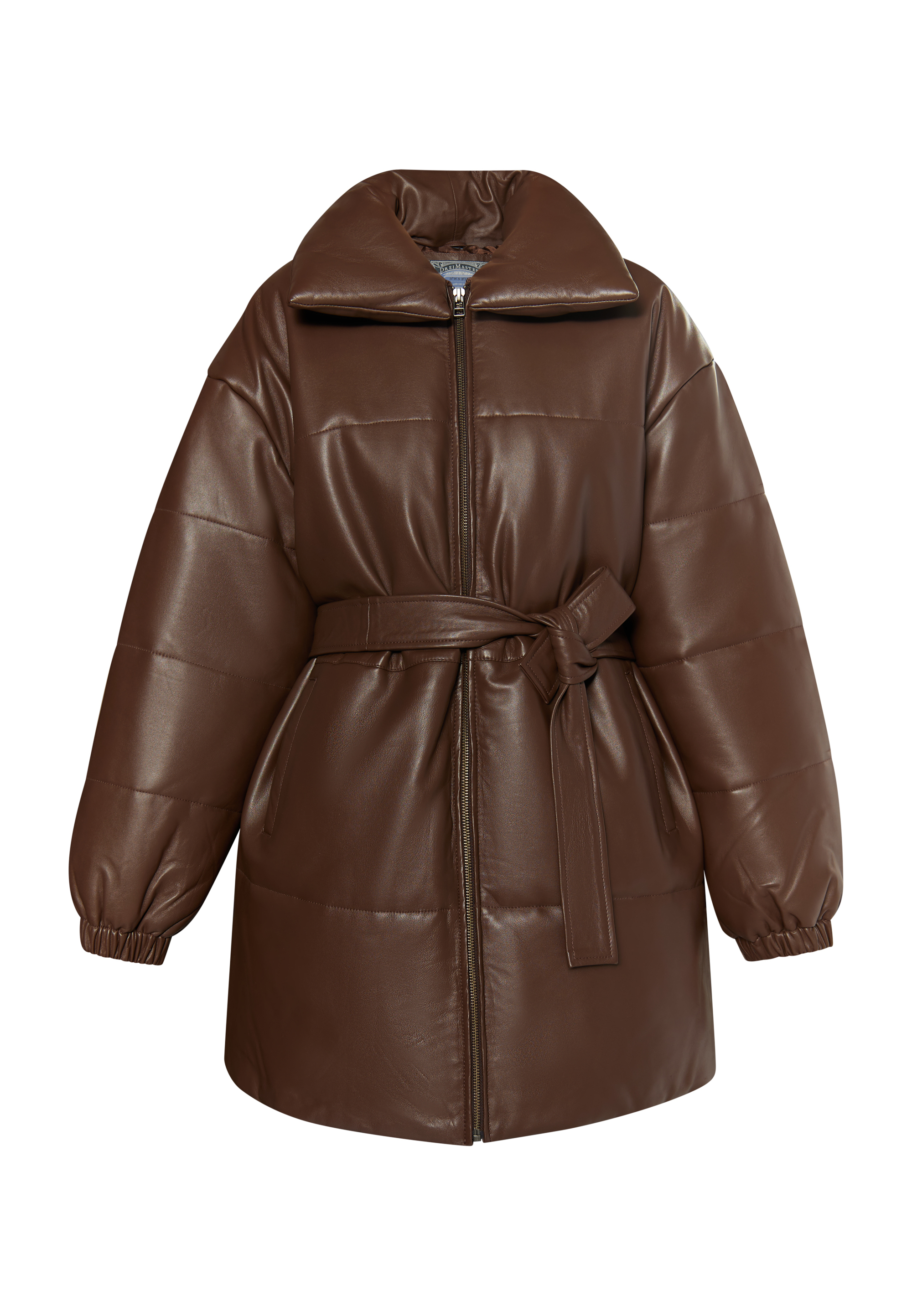 Dreimaster Lederjacke Damen braun L