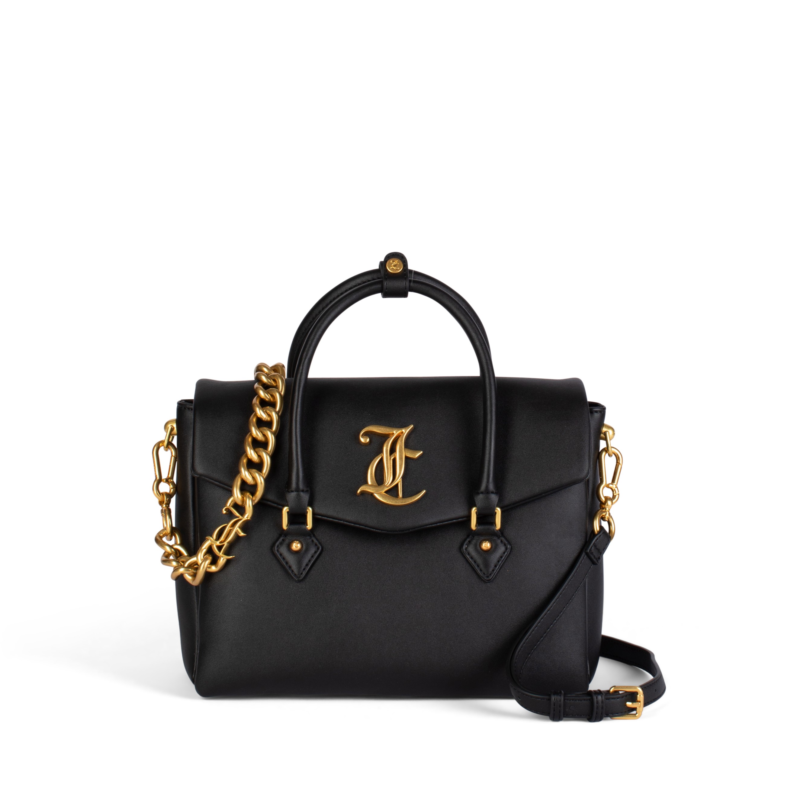 Juicy Couture Alys. D.ble Handgreep met klep Zwart