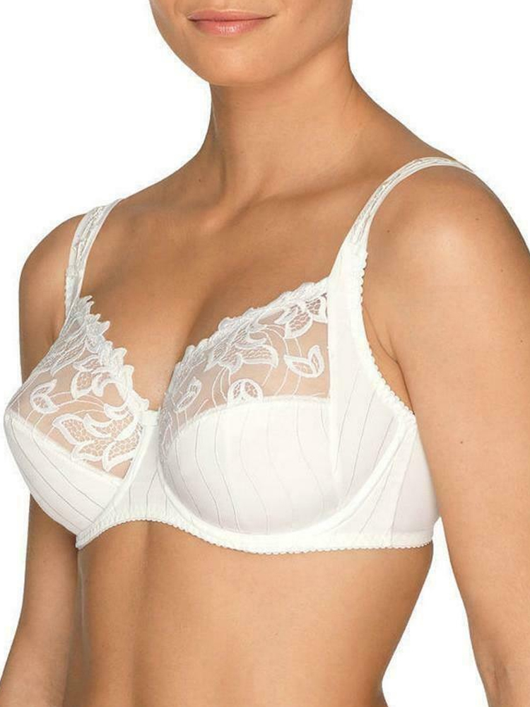 PrimaDonna Womens Deauville Full Cup Bra White Polyamide – Size 36D
