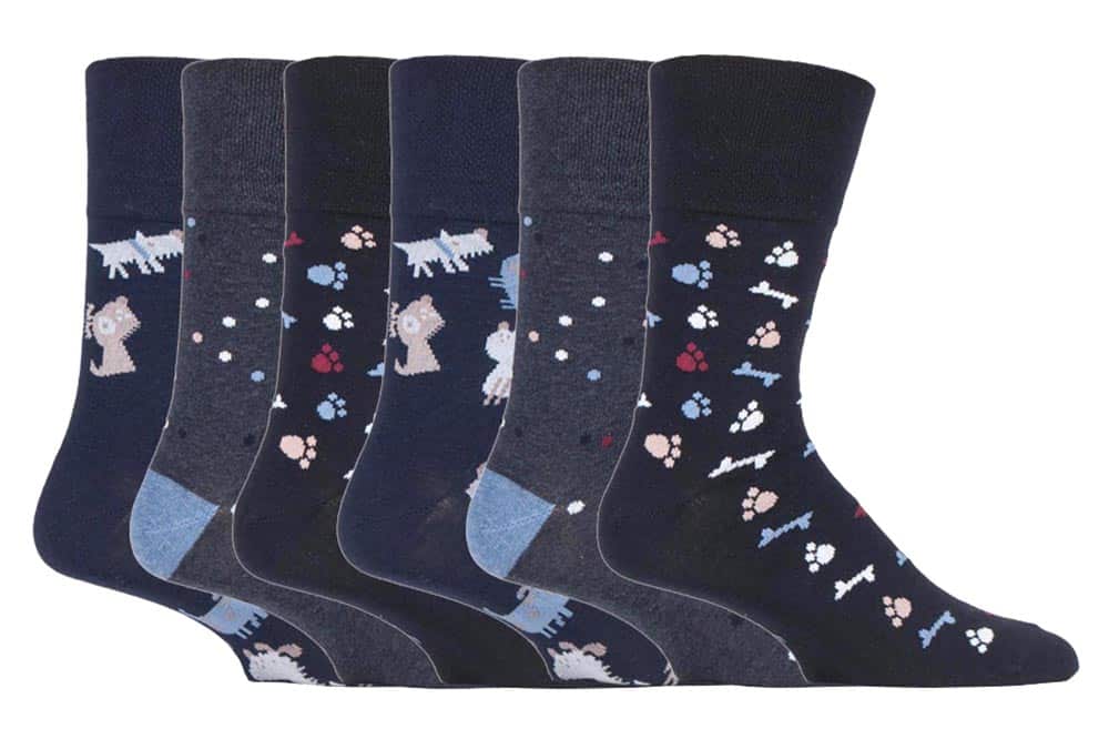 Thumbnail - Gentle Grip - 6 Paar Herren Gentle Grip nicht elastische Socken - MGG573
