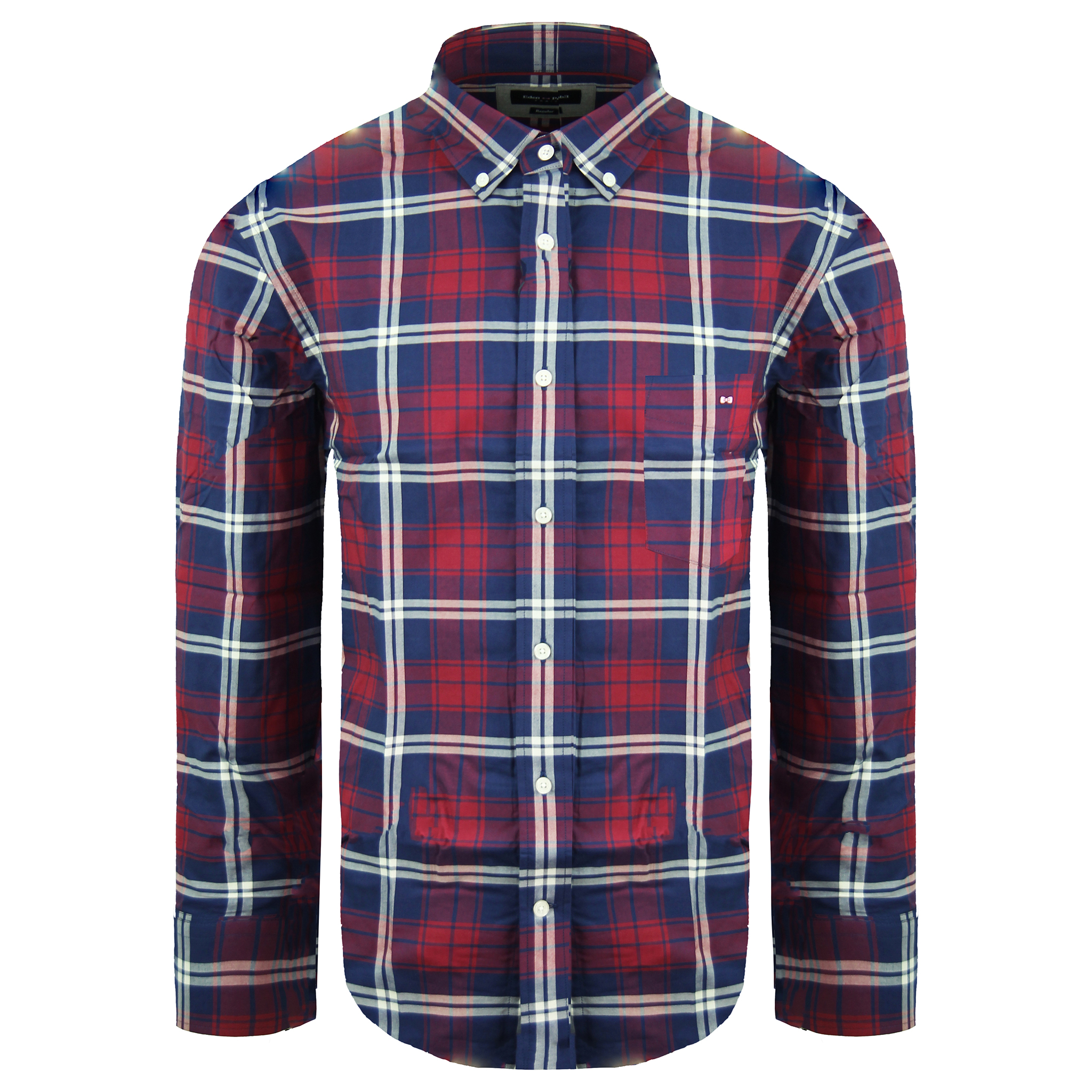Thumbnail - Eden Park Paris regulärer Herren Oxford -Hemd