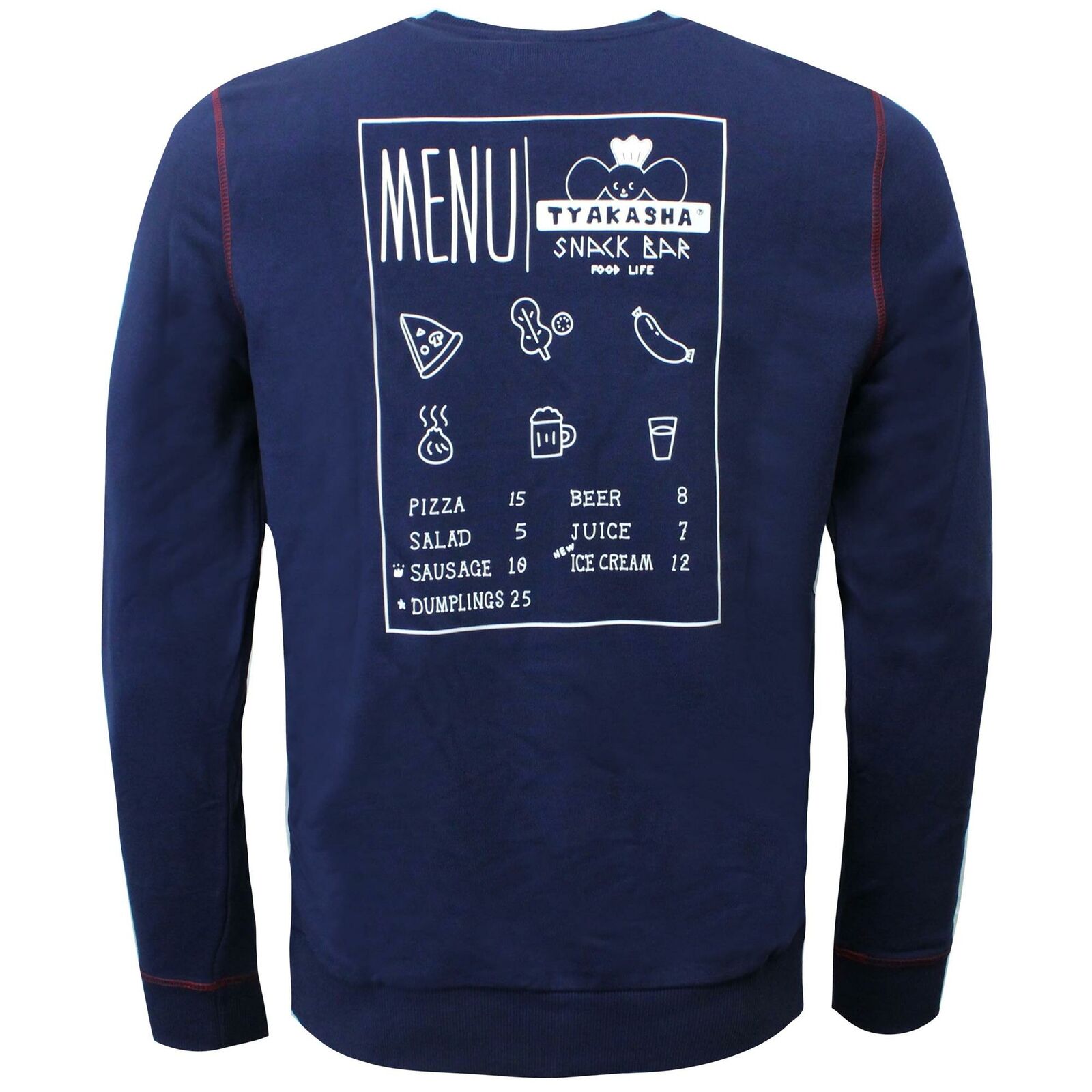 Puma x Tyakasha Crew Sweatshirt för herrar Jumper med grafiskt tryck Marin 578422 06 – bild 2