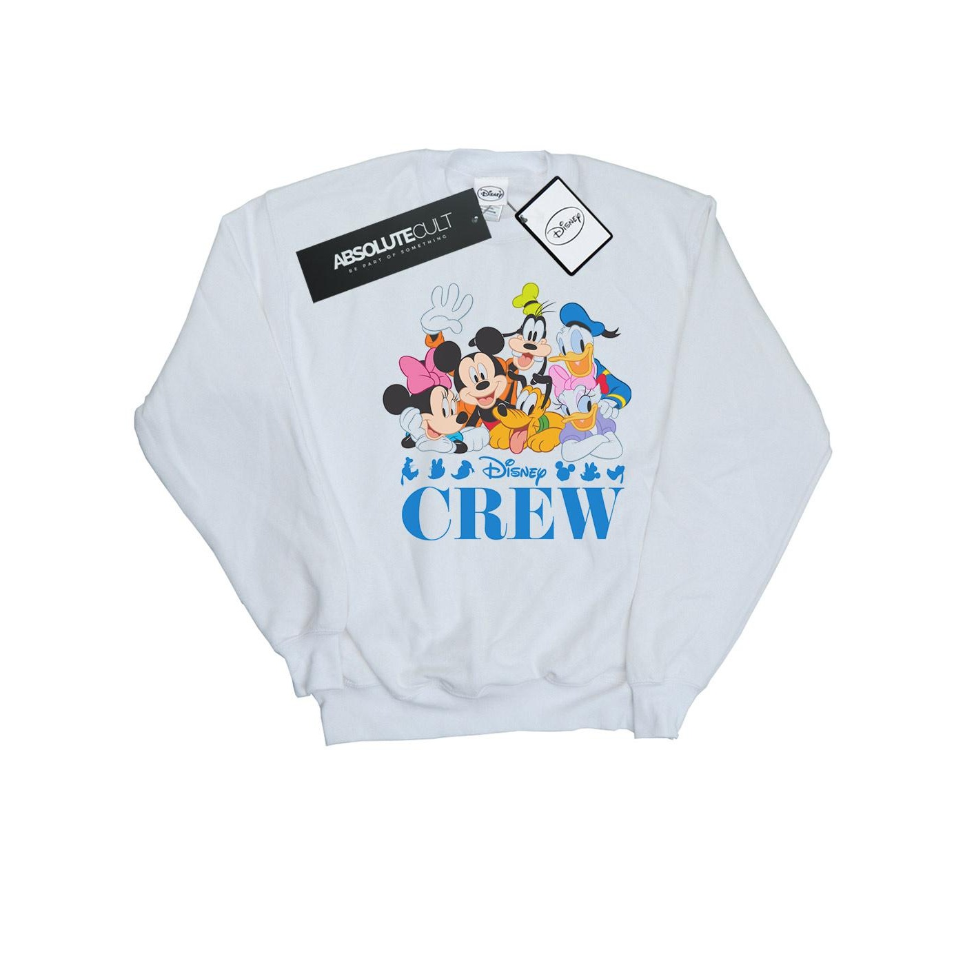 Thumbnail - Disney - "Mickey Mouse Disney Friends" Sweatshirt für Mädchen (Weiß)