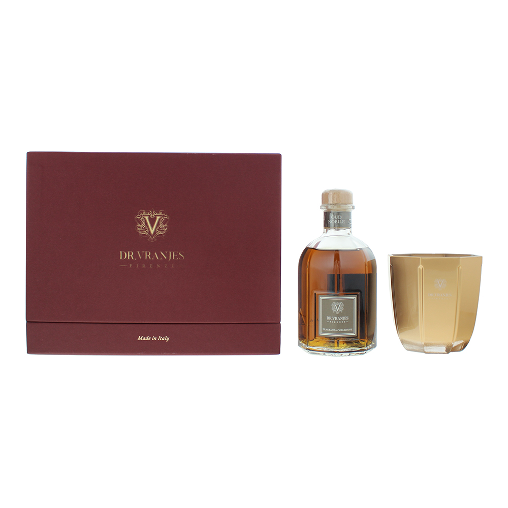 Dr. Vranjes Firenze Oud Nobile Diffuser 250ml + Candle 200ml Gift Set - One Size