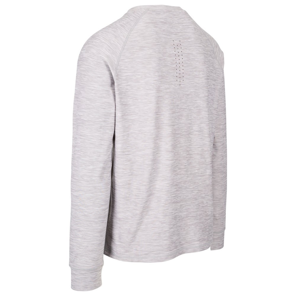 DLX Herr Callum långärmad T-shirt (Platinum Marl) – bild 2