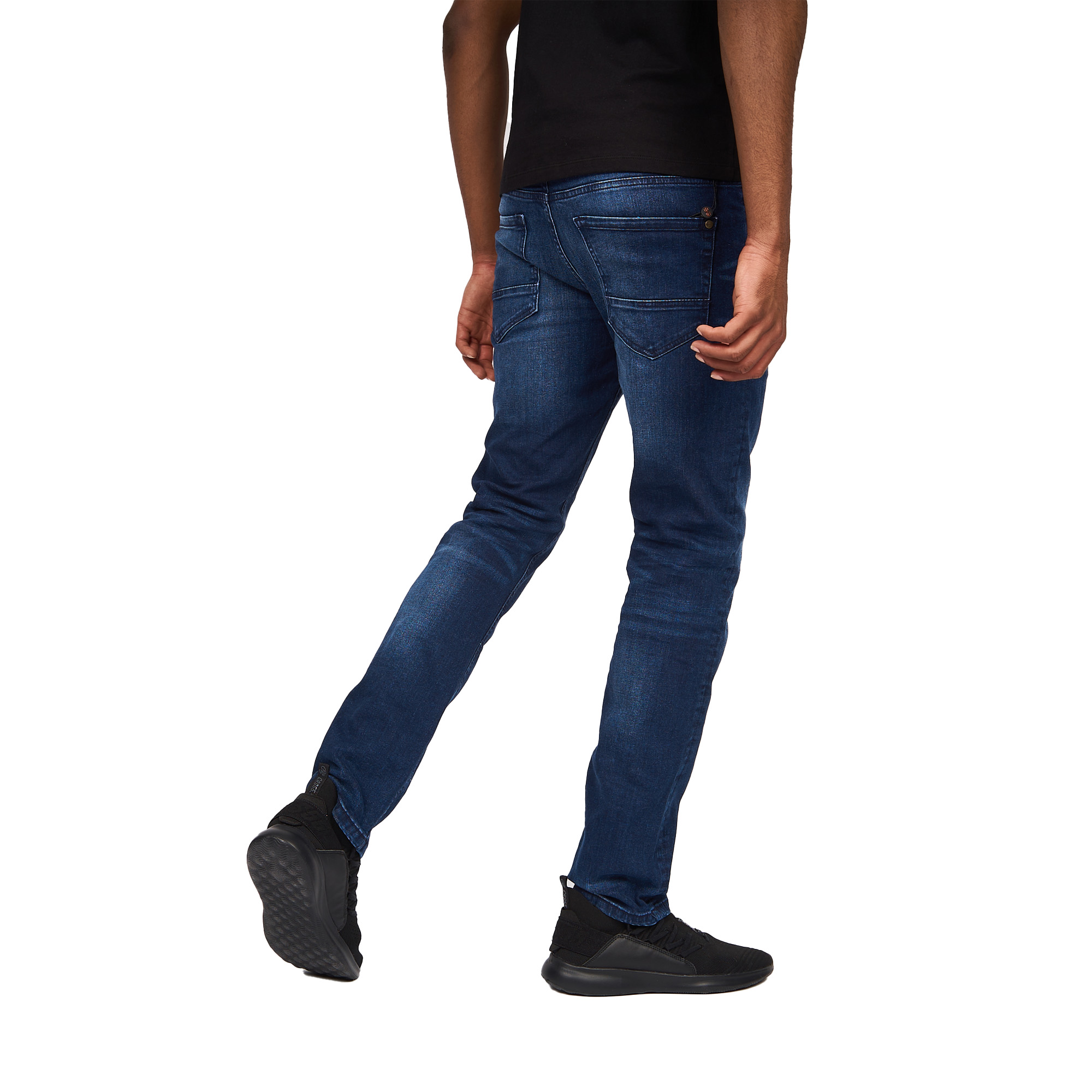 Mens Svelte Stretch Jeans (Dark Wash) 2