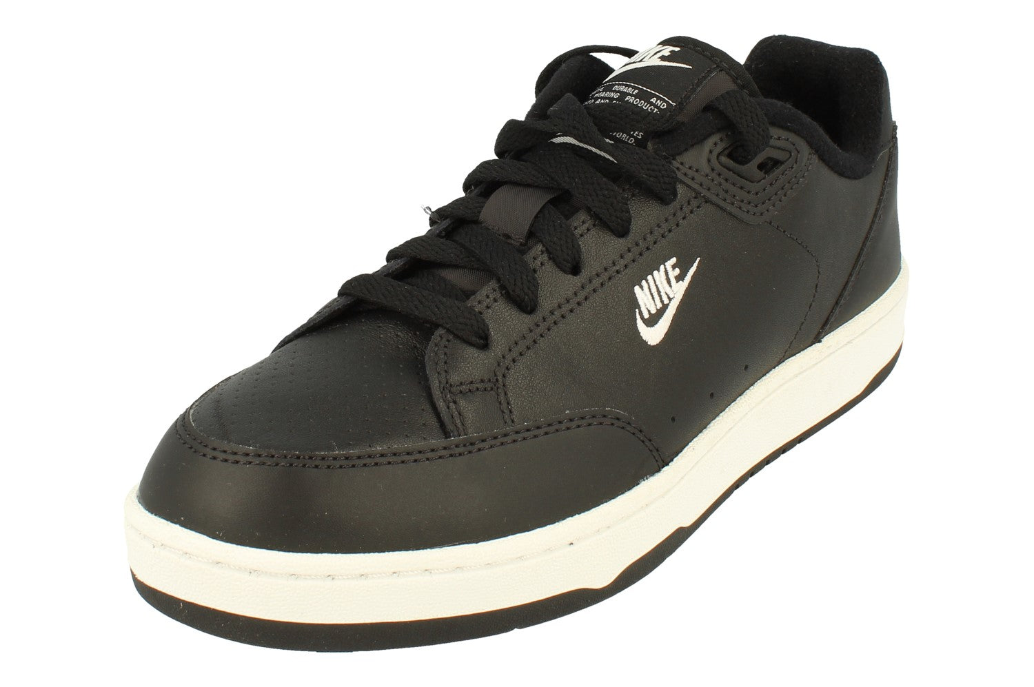 Nike Grandstand Ii Mens Black Trainers - Size UK 6.5